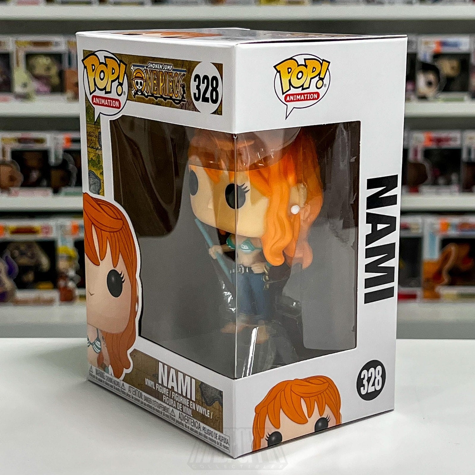 Funko Pop Anime One Piece Nami 328 Cat Burglar Pirate Japan Manga Vinyl Figure