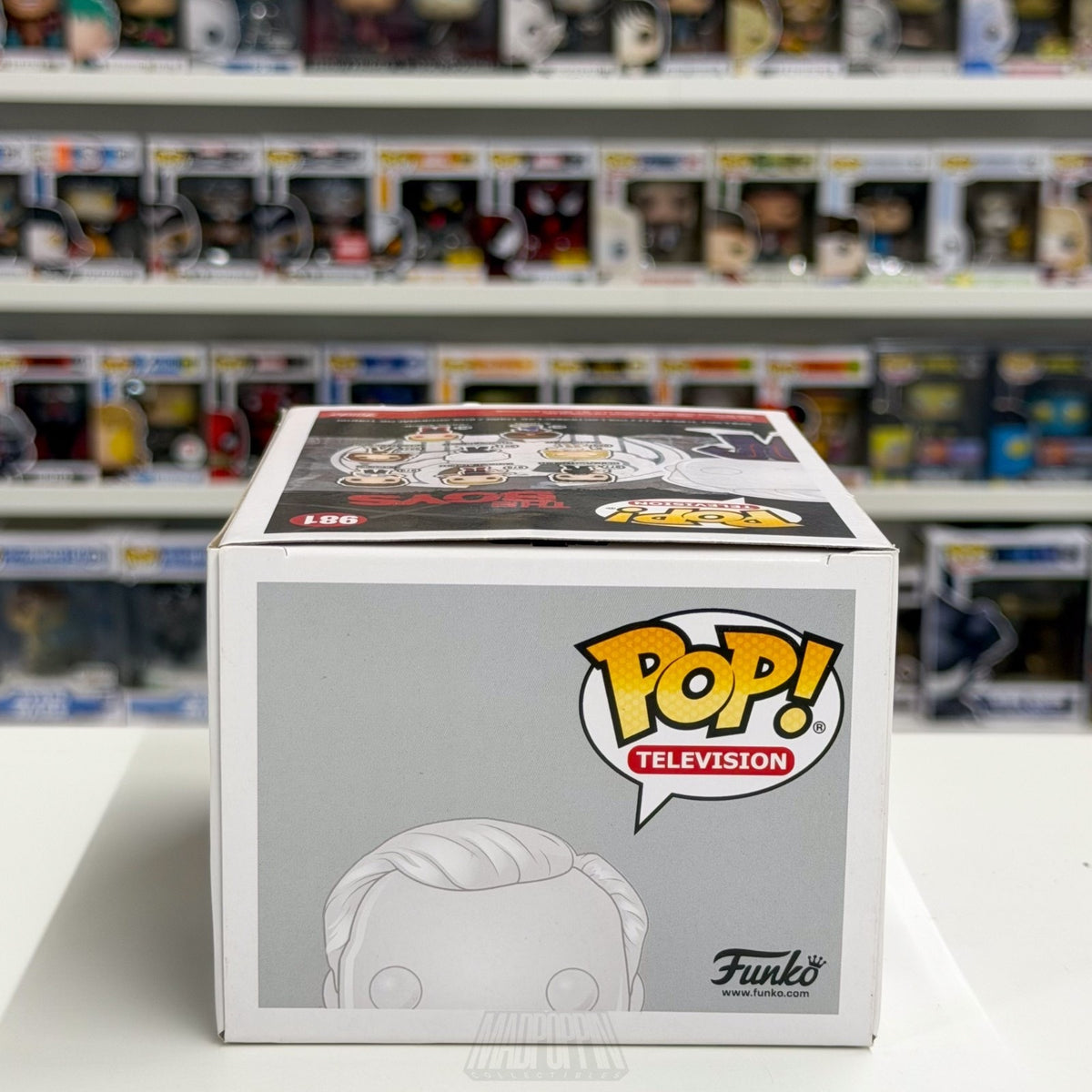 Funko Pop TV The Boys Translucent 981 Invisible Seven Supe Vought Vinyl Figure