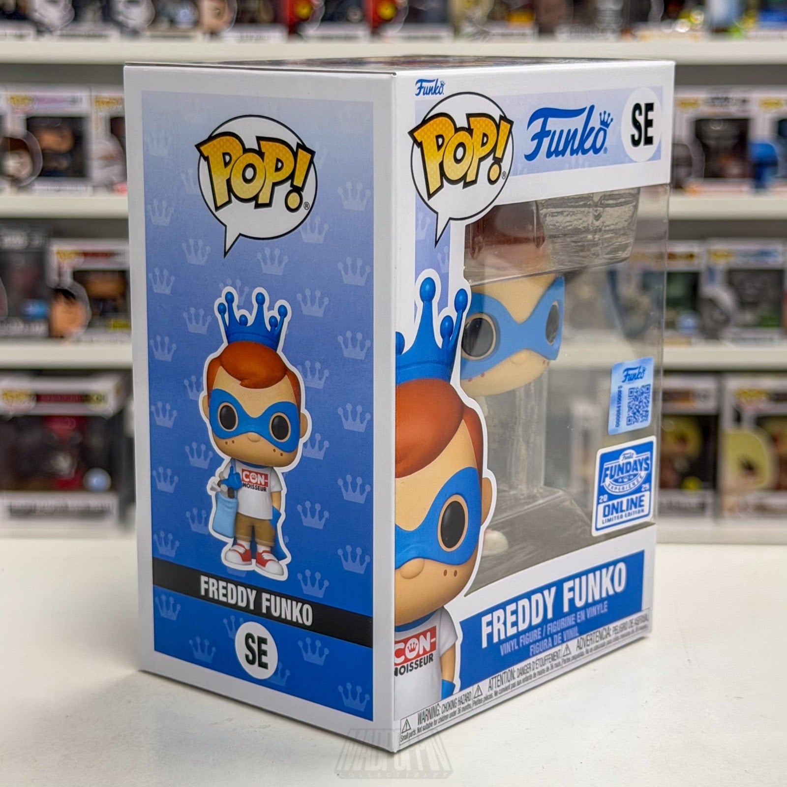Funko Pop Fundays Experience Freddy CON-noisseur Shirt SE Mascot Vinyl Figure