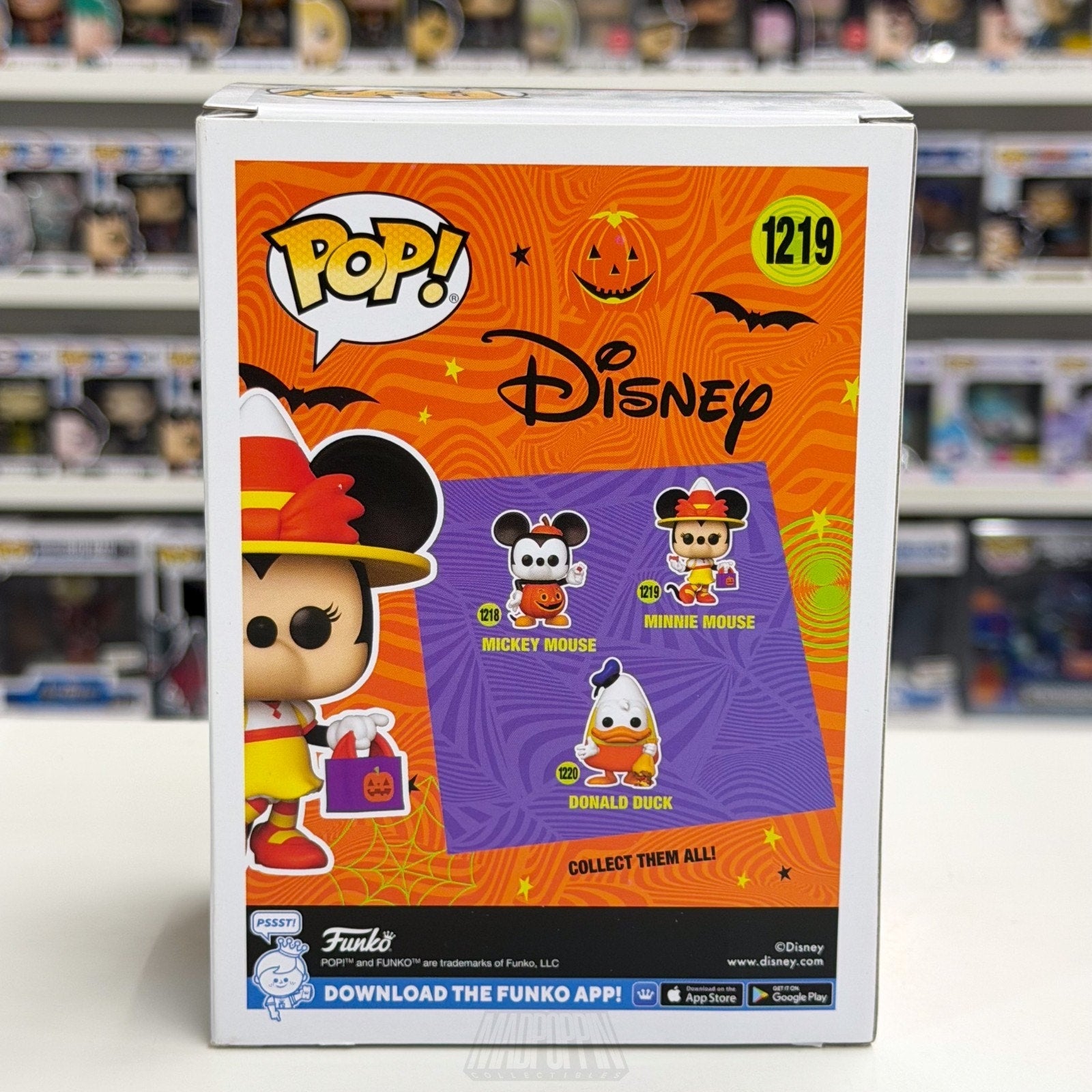 Funko Pop Disney Minnie Mouse Trick or Treat Halloween 1219 Mickey Vinyl Figure