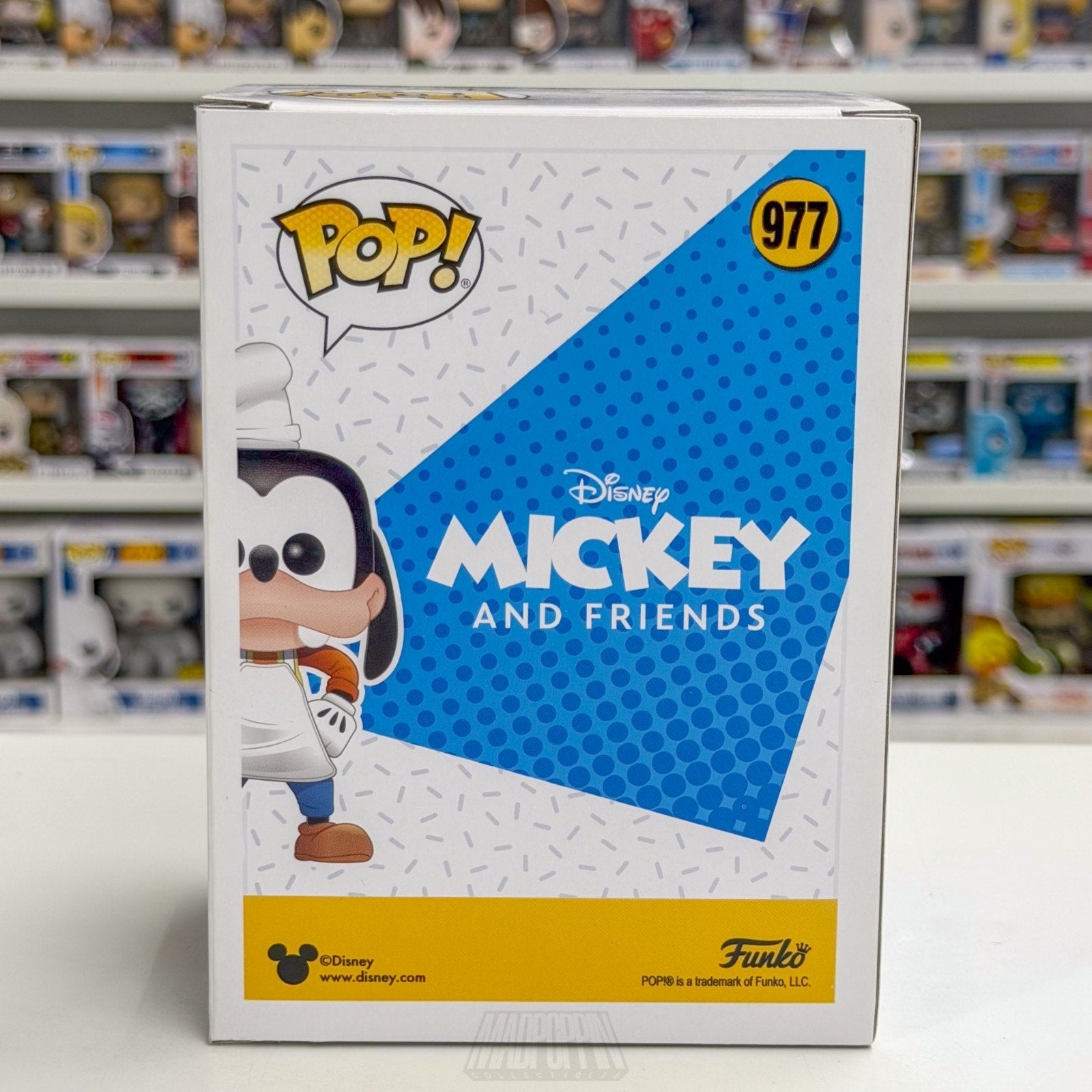 Funko Pop Disney Mickey Friends Chef Goofy Hollywood Exclusive 977 Vinyl Figure