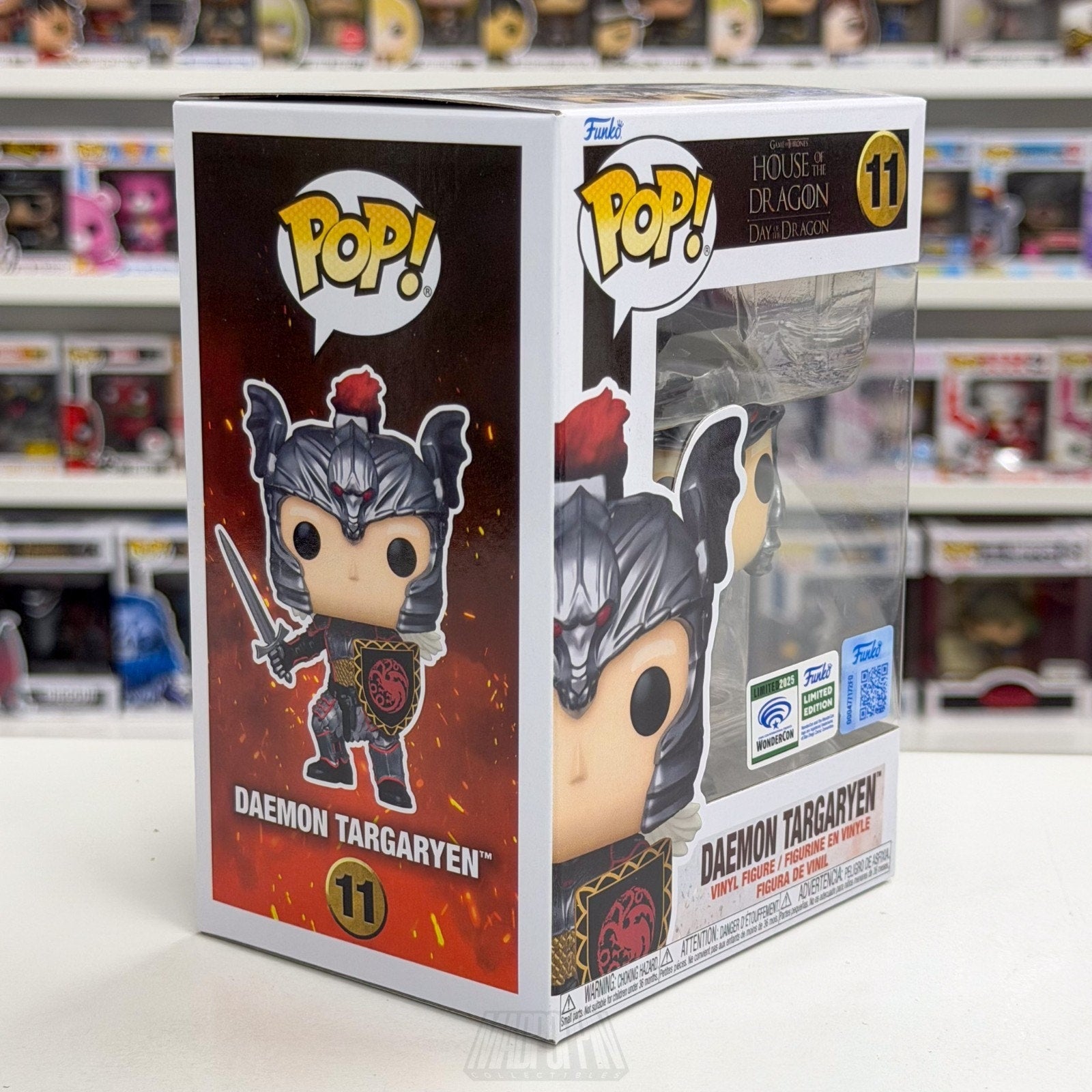 Funko Pop TV HBO House of the Dragon Daemon Targaryen WonderCon 11 Vinyl Figure