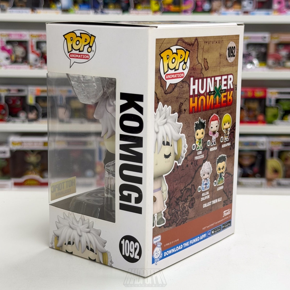 Funko Pop Anime Hunter x Hunter Komugi Hot Topic 1092 Vinyl Figure