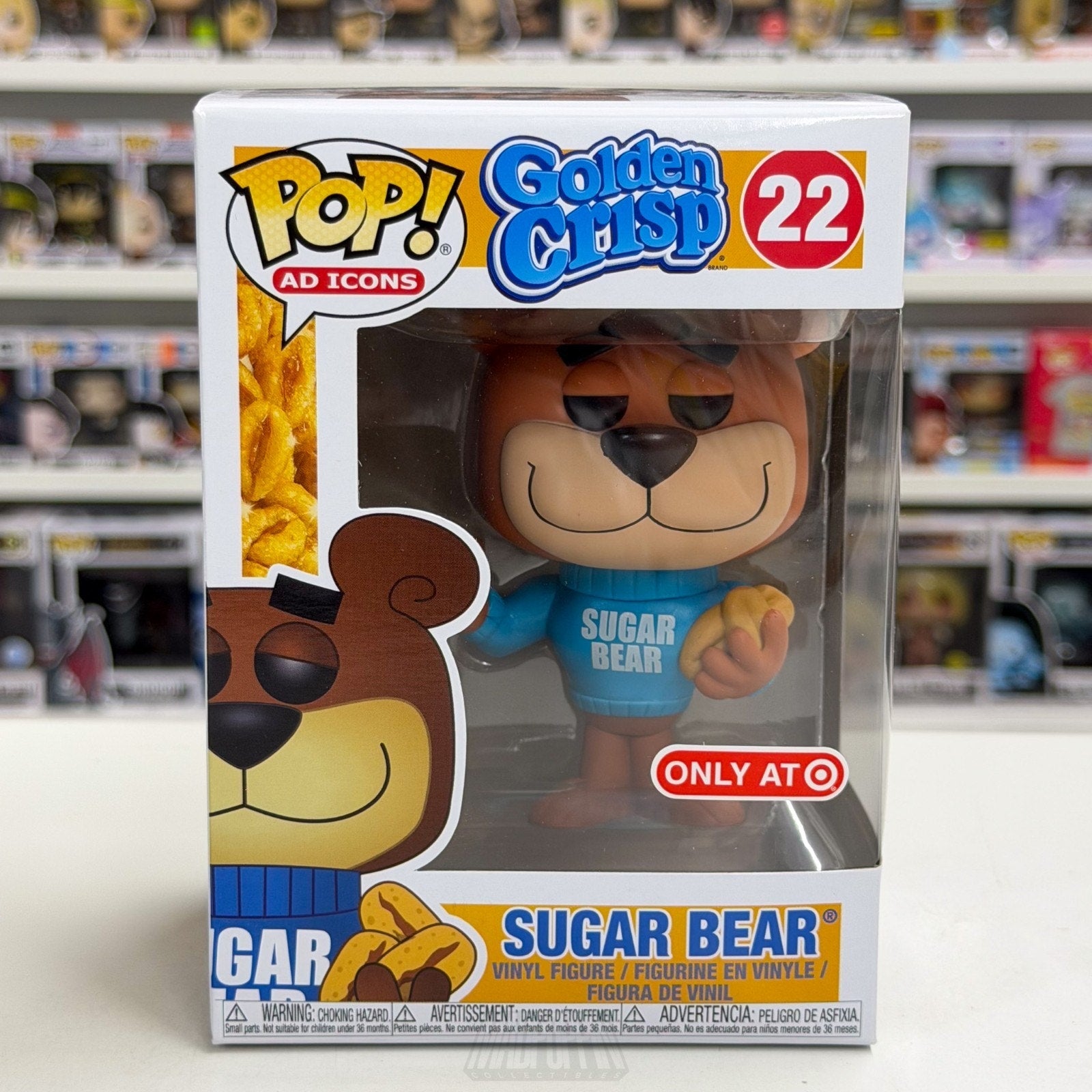 Funko Pop Ad Icons Sugar Bear Target Exclusive 22 Cereal Mascot Toy Vinyl Figure