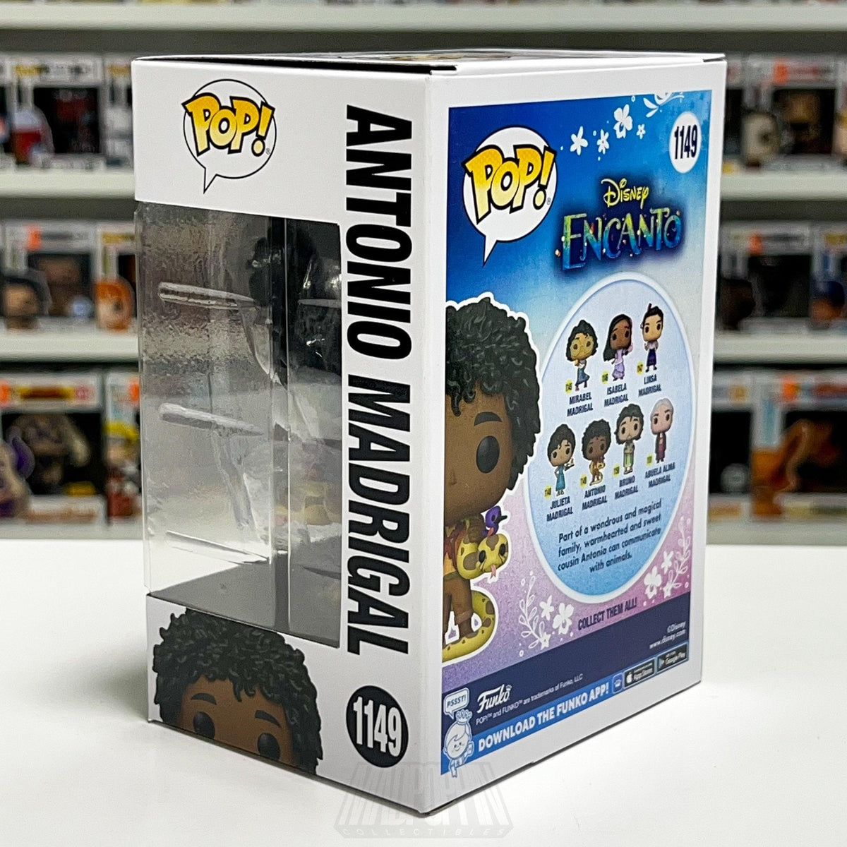 Funko Pop! Disney Encanto Antonio Madrigal #1149 Vinyl Collectible Figure Toy