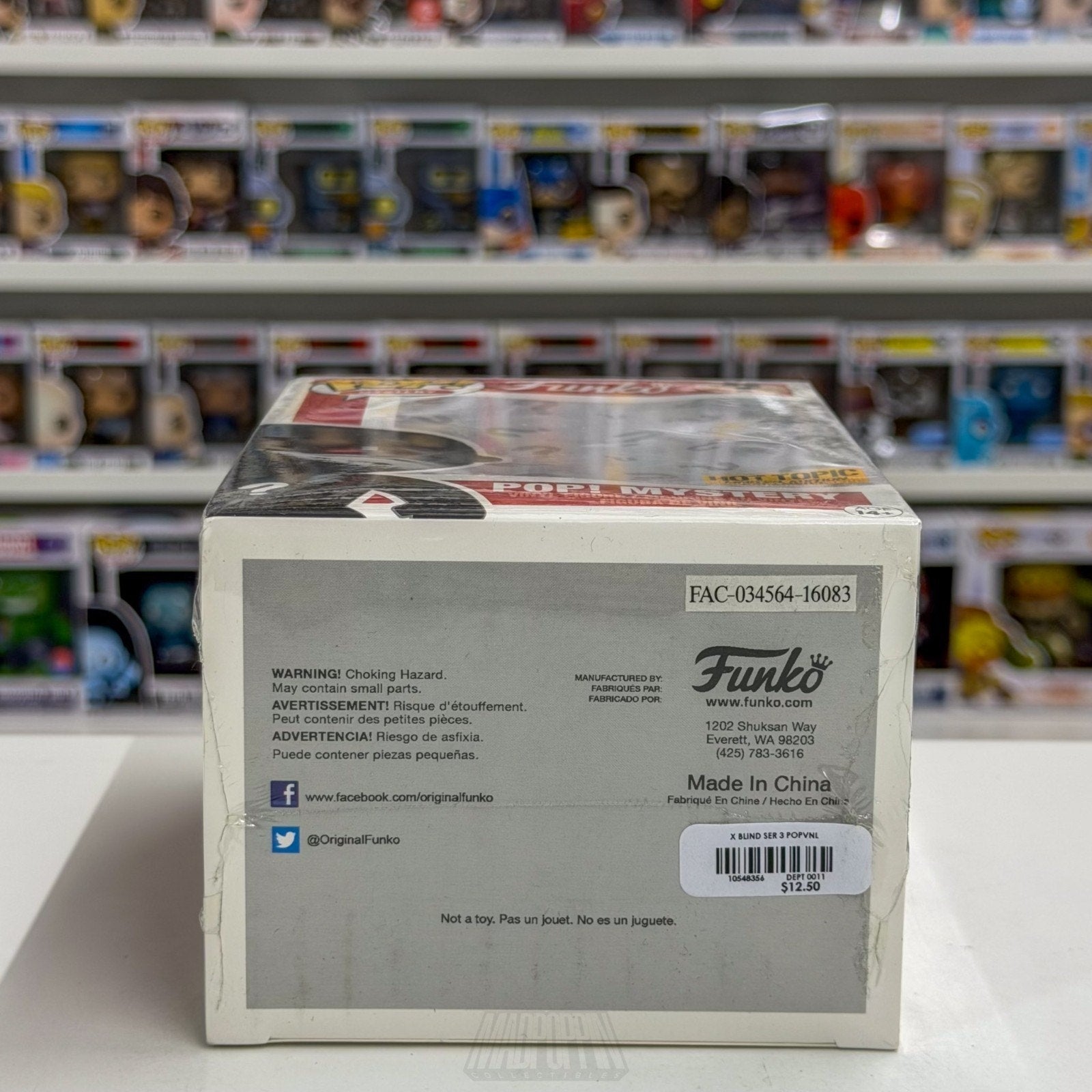 Funko Pop Mystery Marvel II Blind Box Sealed Hot Topic Deadpool Toy Vinyl Figure