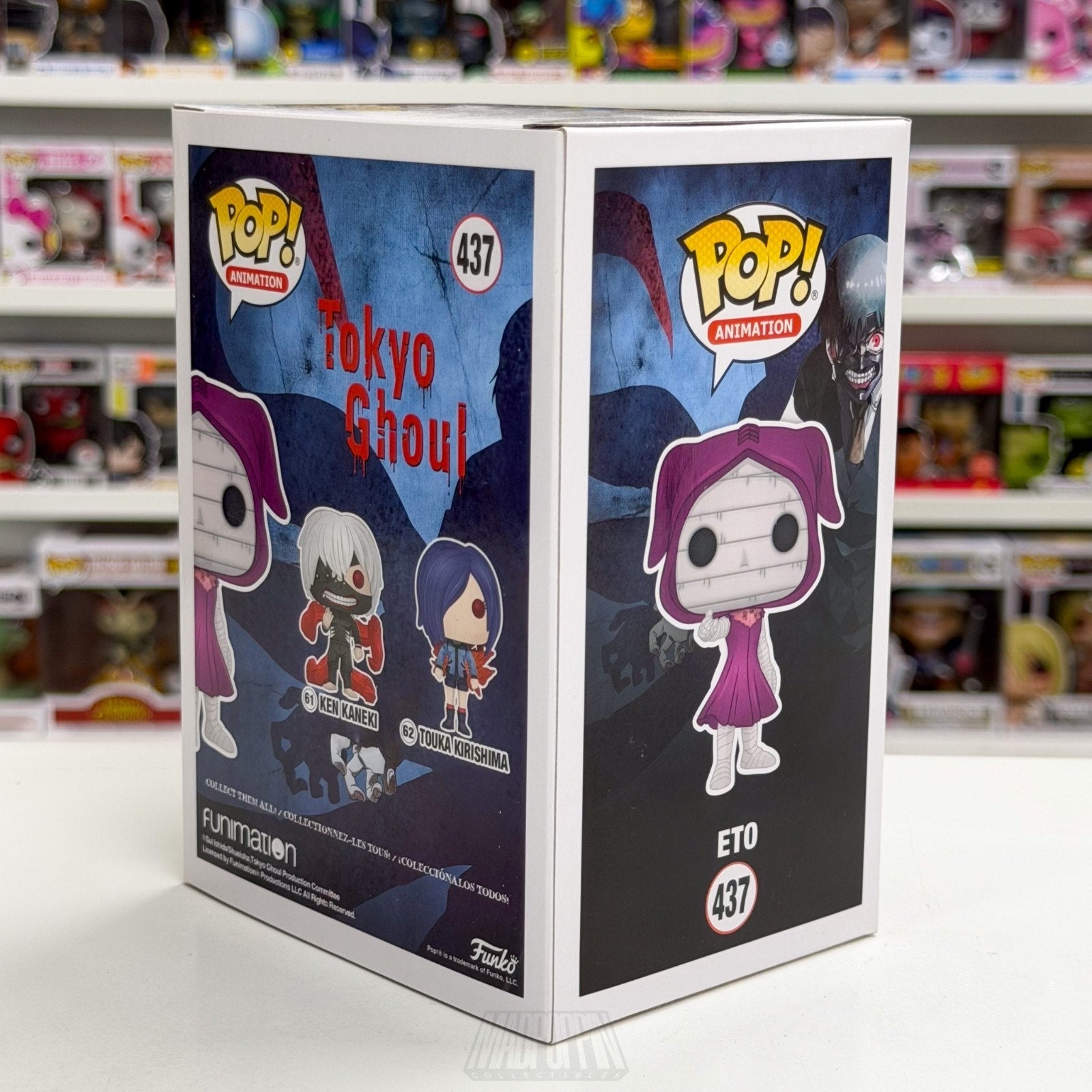 Funko Pop Anime Tokyo Ghoul Eto NYCC Con 437 Japan Dark Manga Toy Vinyl Figure