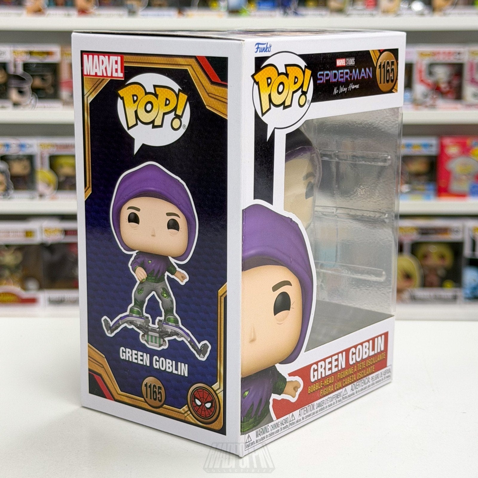 Funko Pop Marvel Spider-Man No Way Home Green Goblin Unmasked 1165 Vinyl Figure