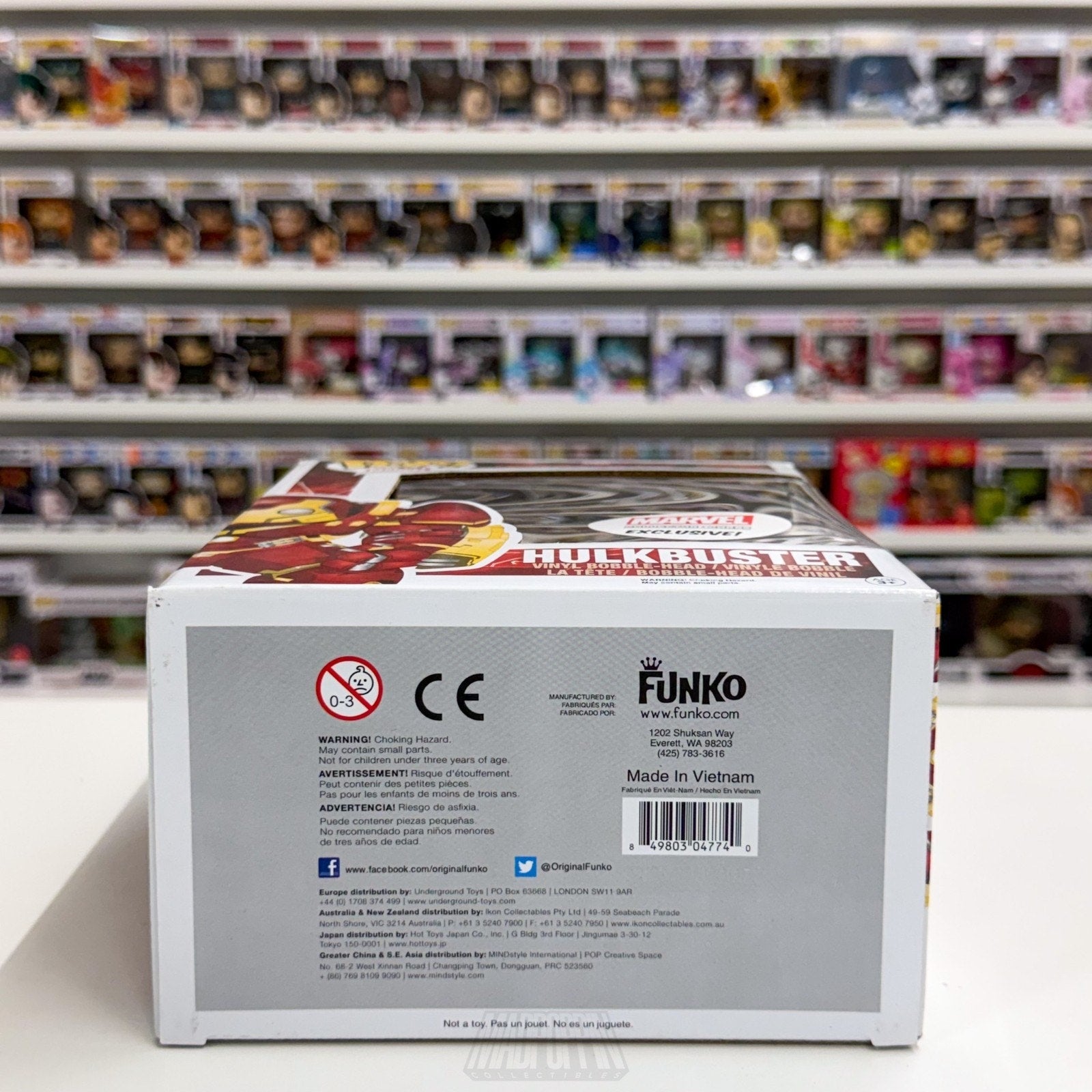 Funko Pop Marvel Collector Corps Hulkbuster 73 Iron Man Armor Vinyl 6" Figure