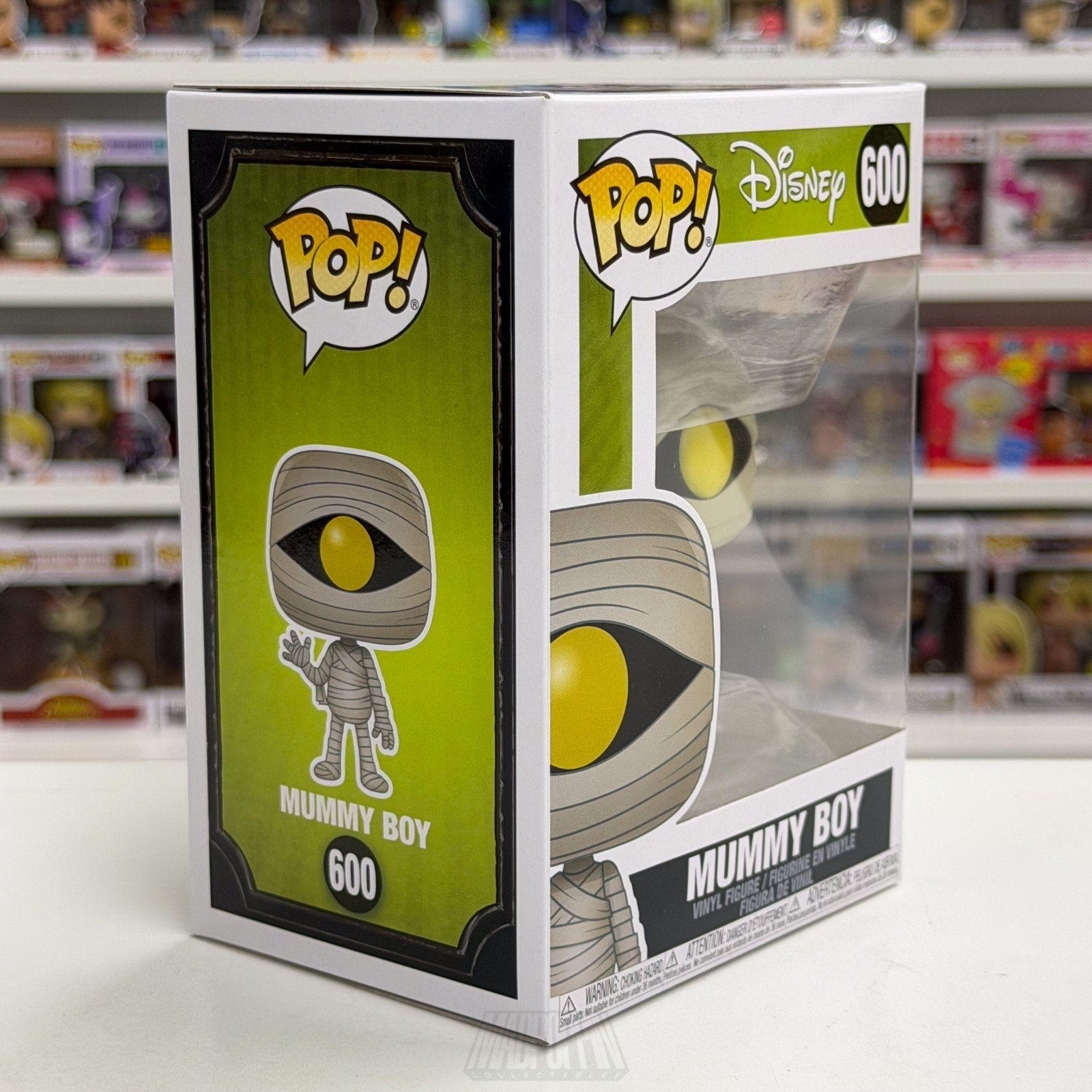 Funko Pop Disney Nightmare Before Christmas Mummy Boy 600 Halloween Vinyl Figure