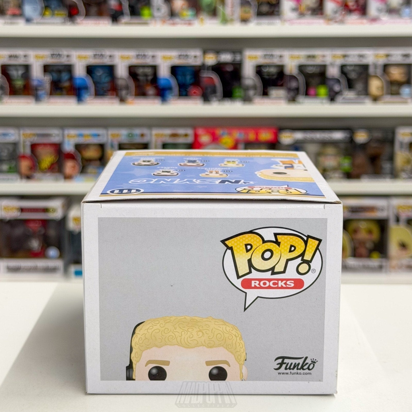 Funko Pop Rocks NSYNC Justin Timberlake JT 111 Boy Band Singer Toy Vinyl Figure