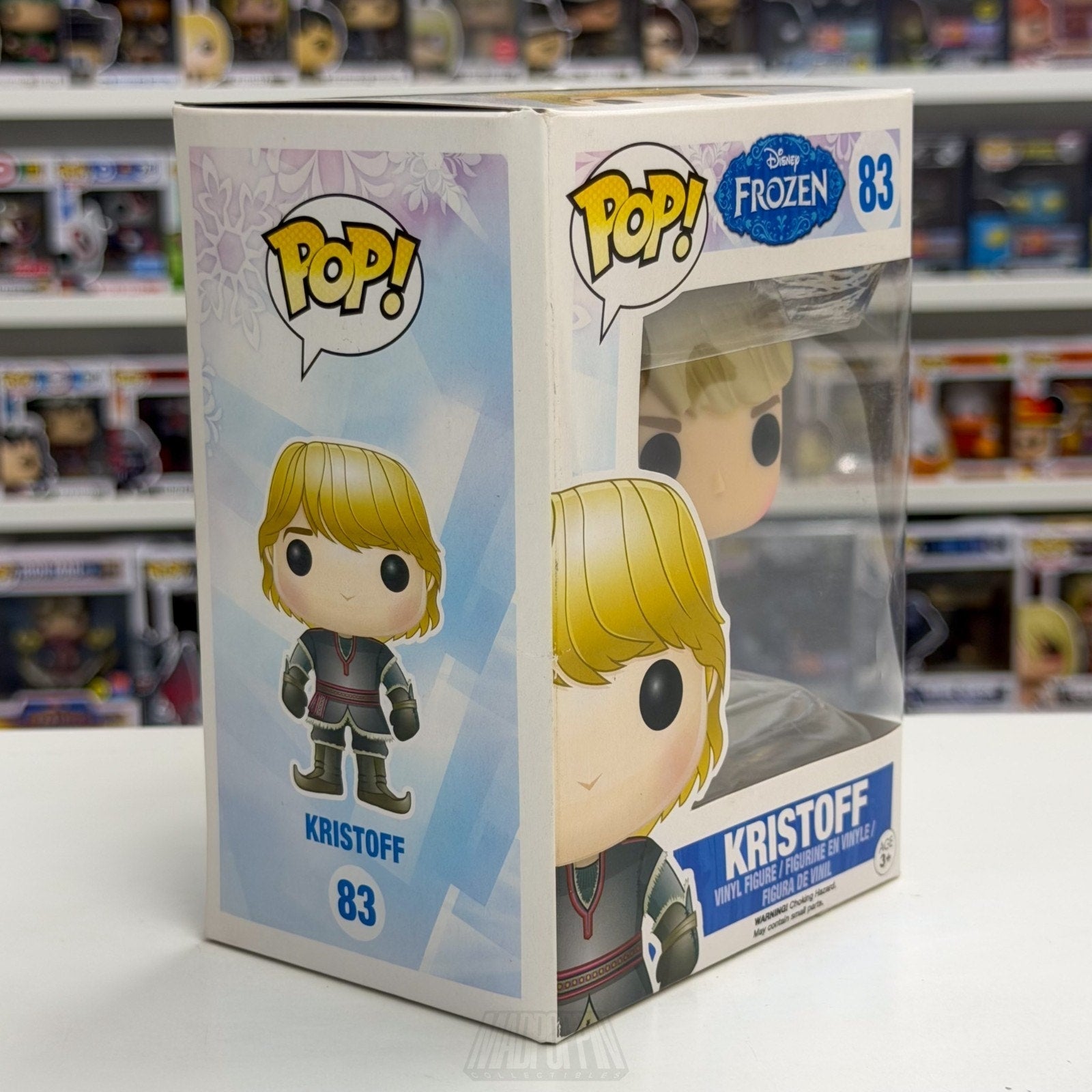 Funko Pop Disney Frozen Kristoff 83 Iceman Snow Queen Fairy Tale Vinyl Figure