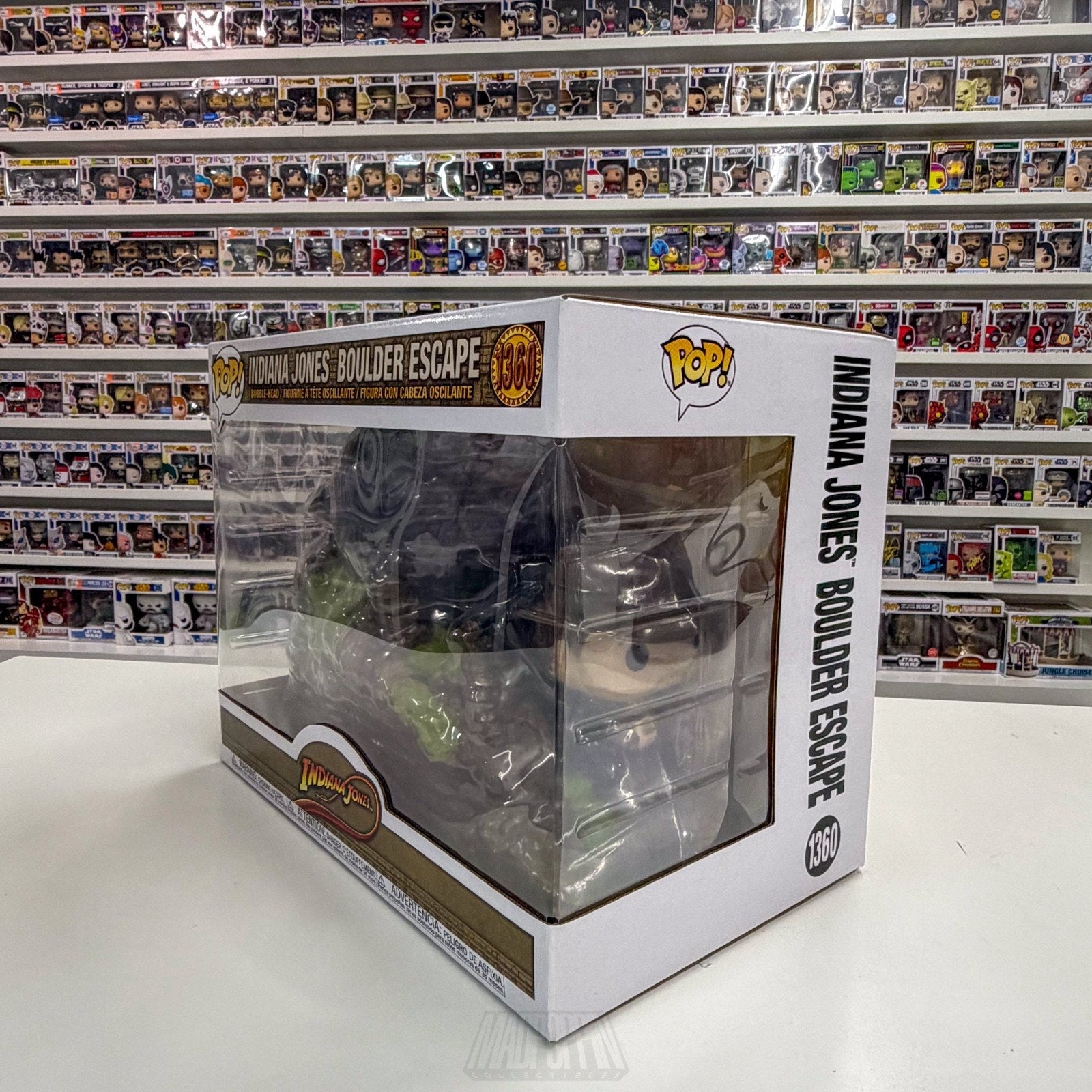 Funko Pop Movie Moment Indiana Indy Jones Boulder Escape 1360 Toy Vinyl Figure