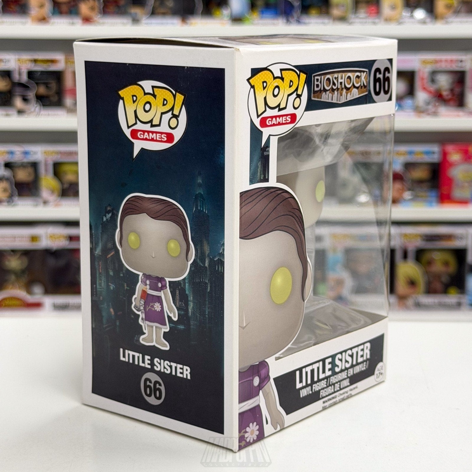 Funko Pop Games Bioshock Little Sister 66 FPS Rapture Gatherers Toy Vinyl Figure