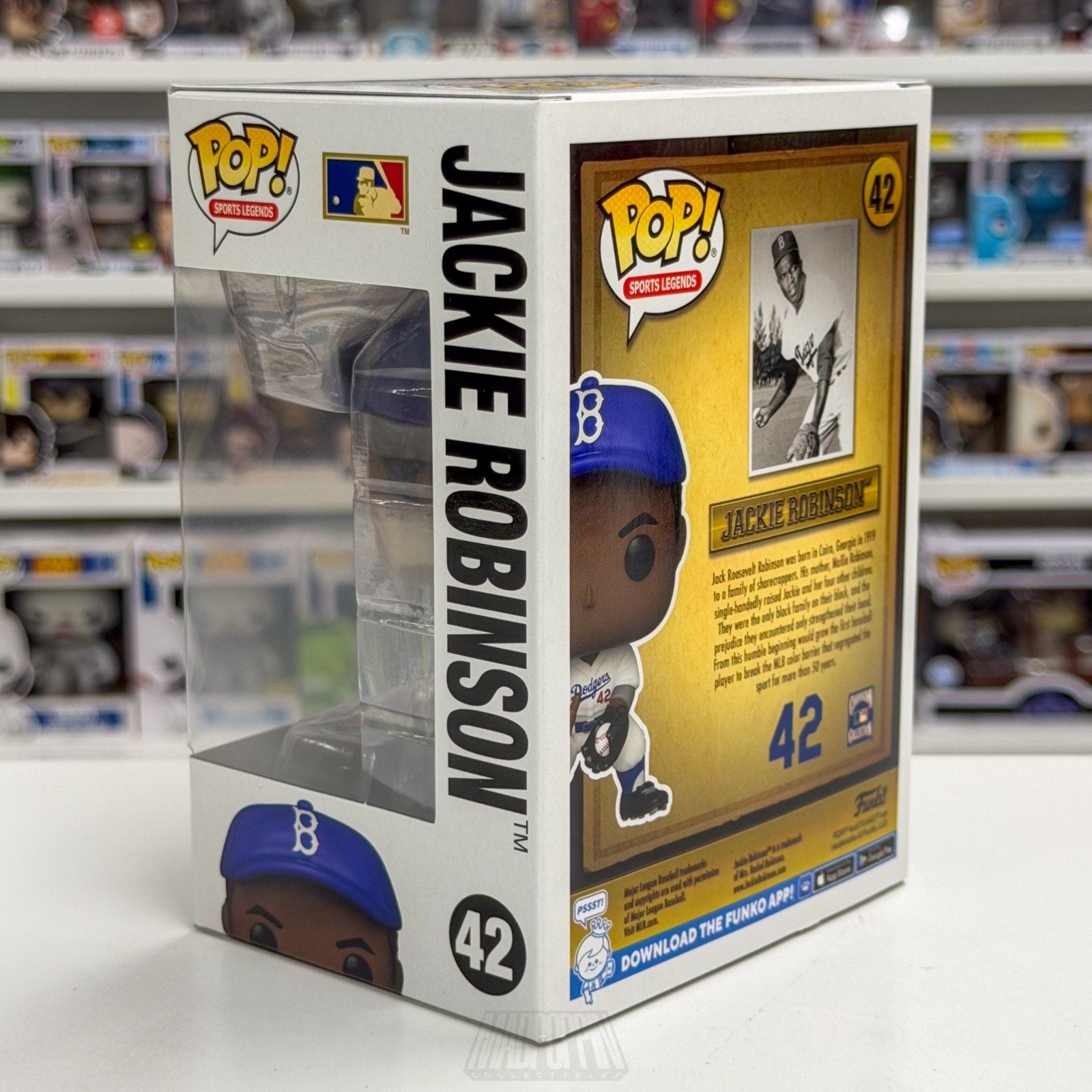 Funko Pop Sports Legends Baseball Brooklyn Dodgers Jackie Robinson 42 Toy Figure