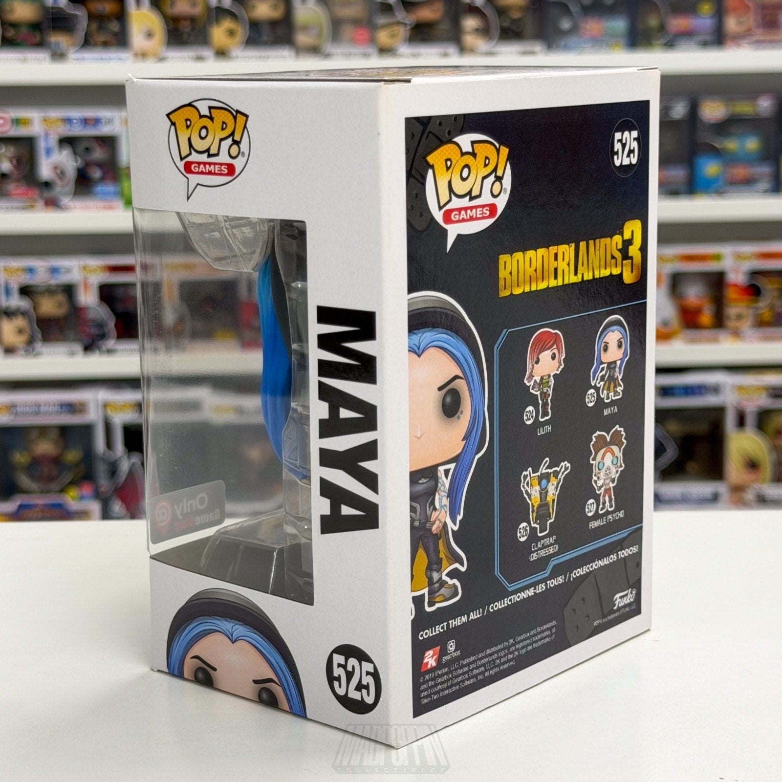 Funko Pop Games Borderlands 3 Maya GameStop 525 Siren Athenas Toy Vinyl Figure