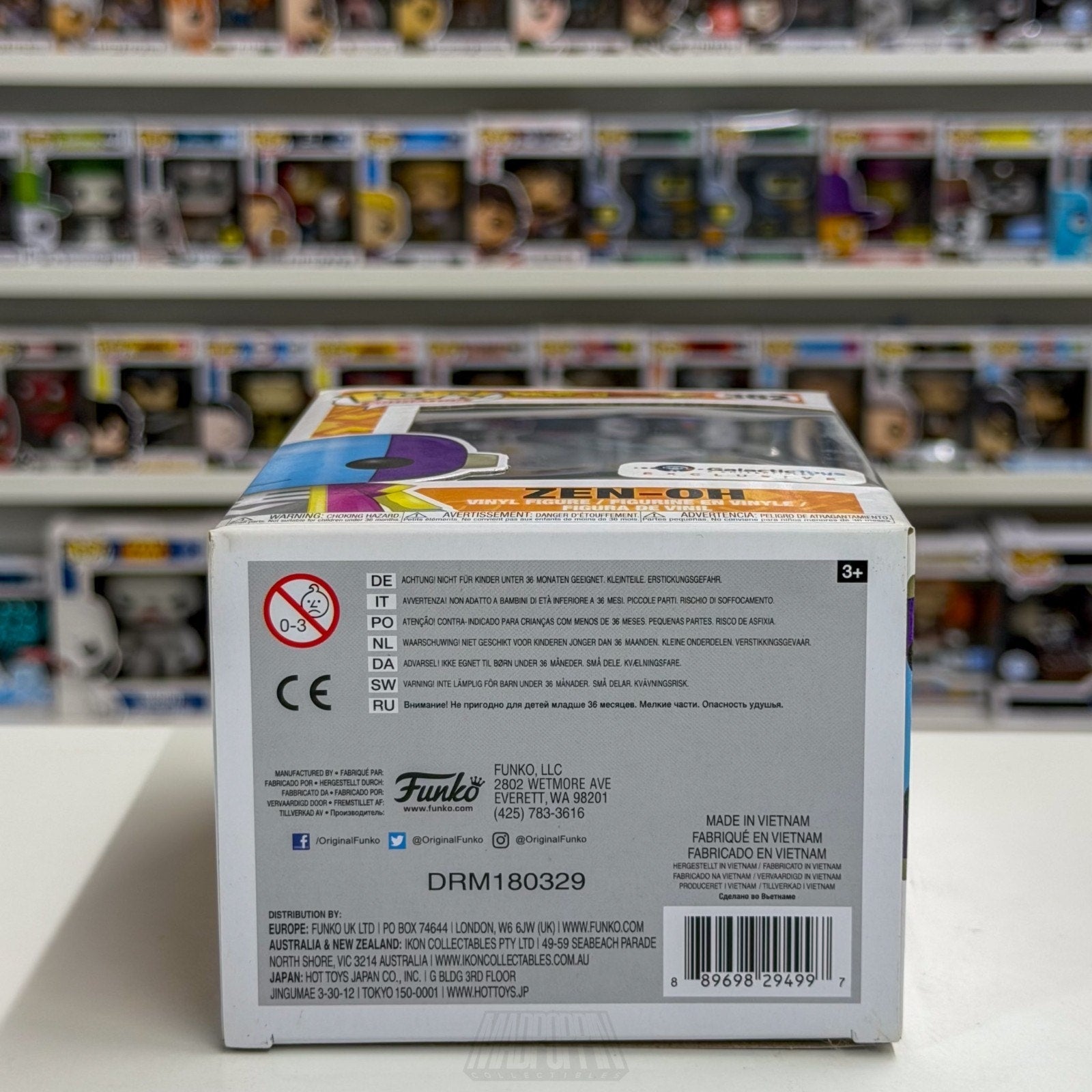 Funko Pop Anime Dragon Ball Super Zen-Oh Galactic Toys 362 Manga Vinyl Figure