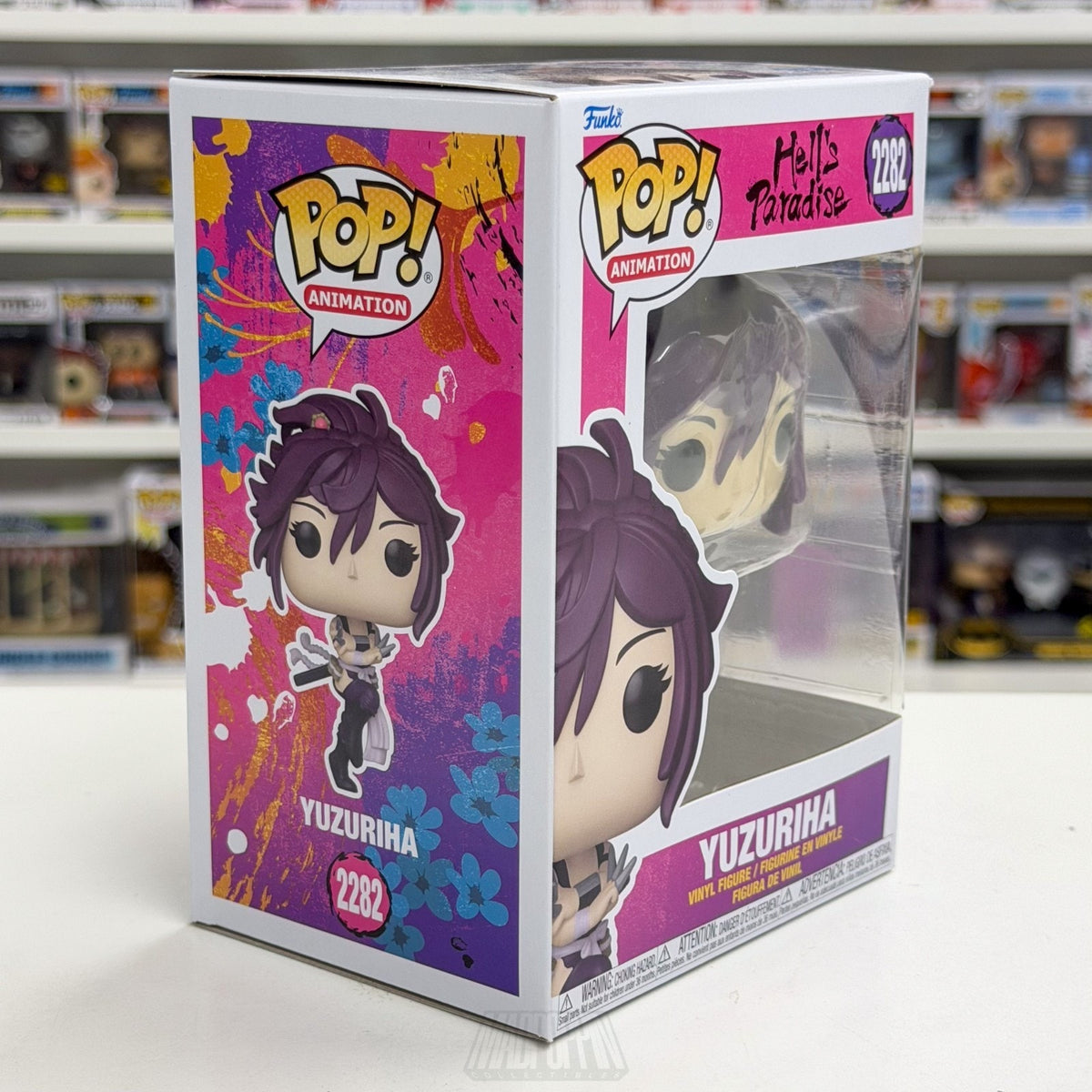 Funko Pop Anime Hell's Paradise Yuzuriha 2282 Japanese Manga Toy Vinyl Figure