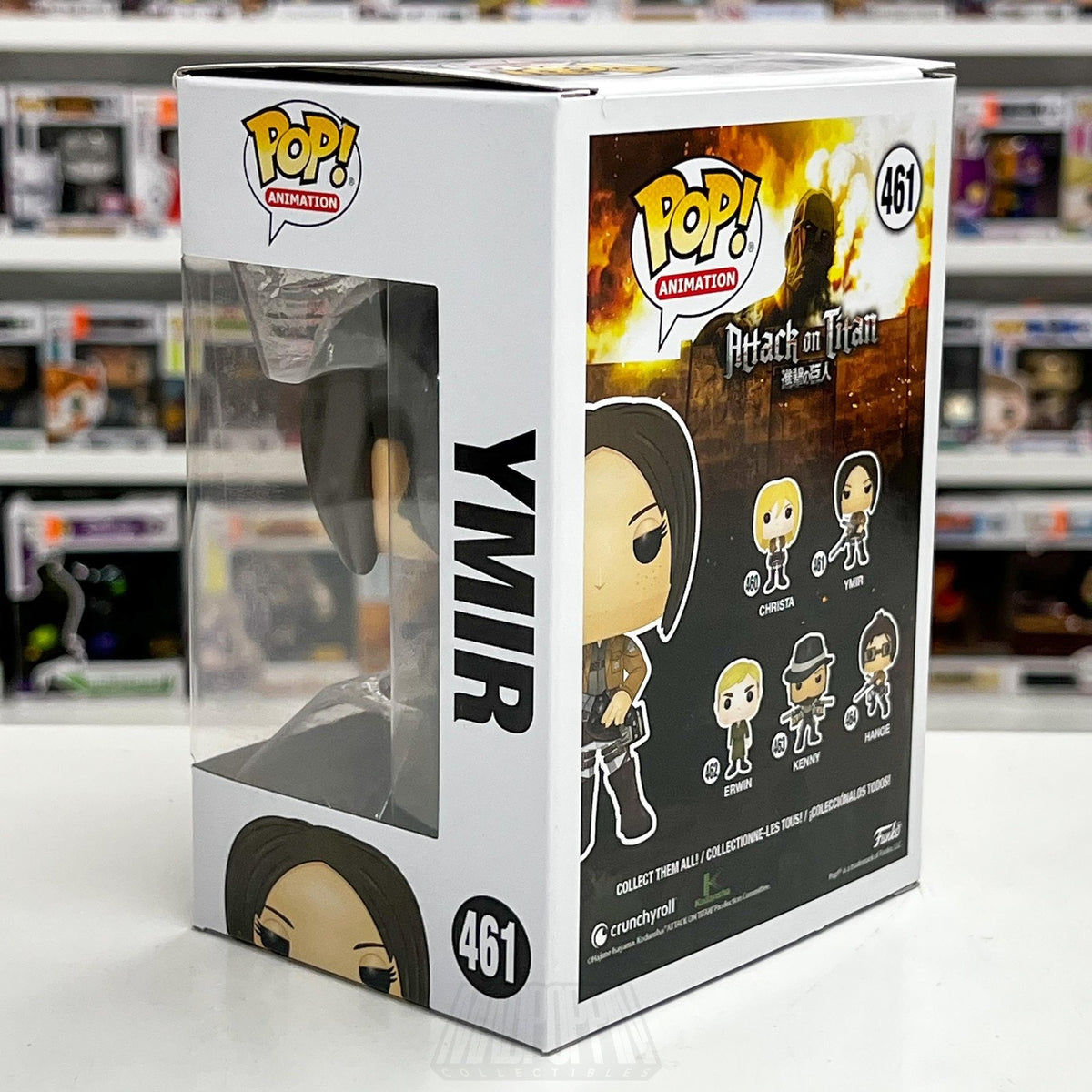 Funko Pop Anime Attack On Titan Ymir 461 Vinyl Figure AOT Animation Manga Toy