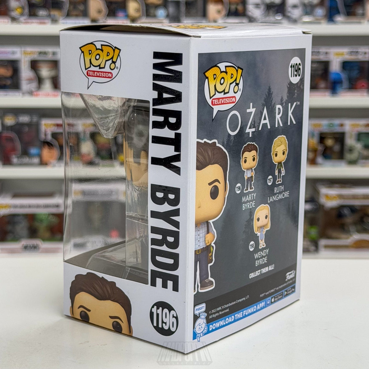 Funko Pop TV Netflix Ozark Marty Byrde 1196 Crime Drama Missouri Vinyl Figure