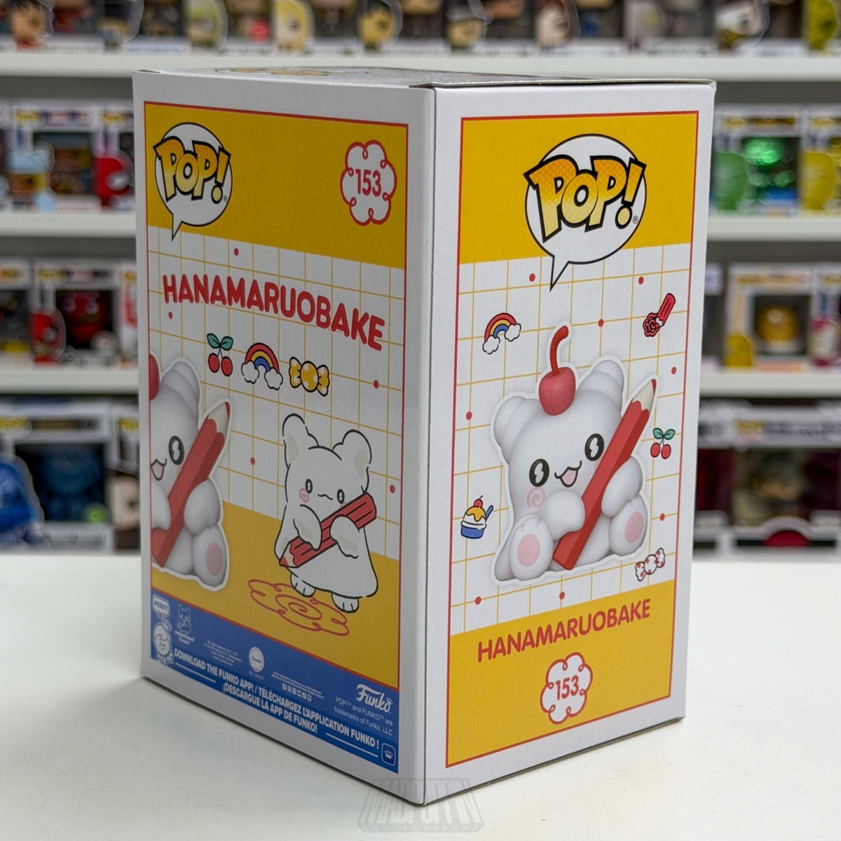 Funko Pop Sanrio Hanamaruobake 153 SDCC 2026 Cute Kawaii OFFICIAL CON STICKER