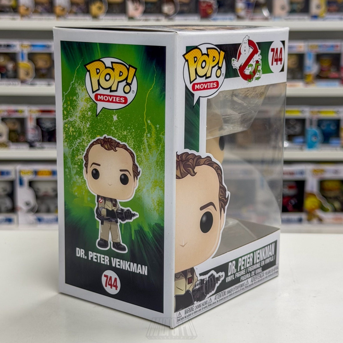 Funko Pop Movies Ghostbusters Dr Peter Venkman 744 Supernatural Toy Vinyl Figure