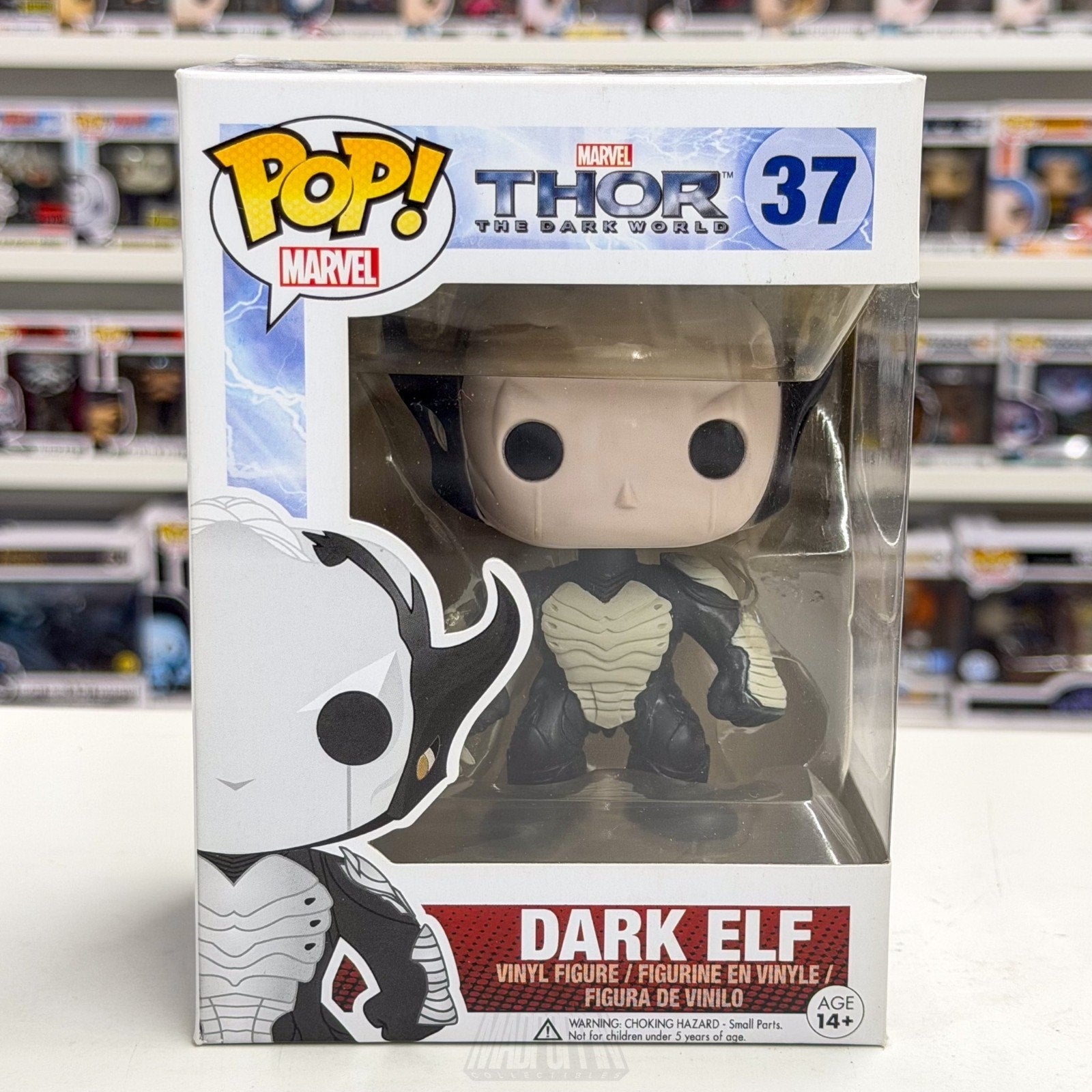 Funko Pop Marvel Thor The Dark World Dark Elf 37 Vaulted Toy Vinyl Figure