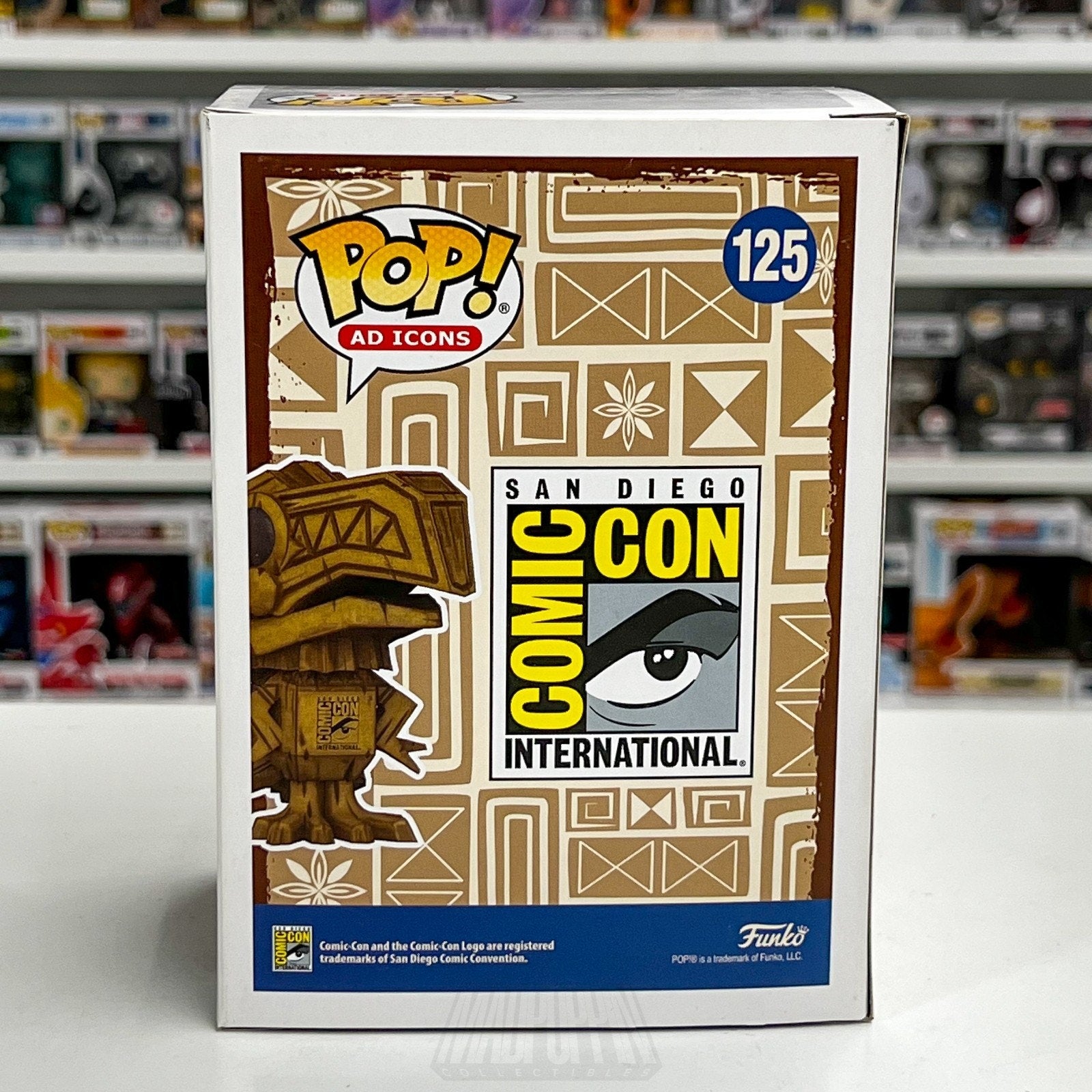 Funko Pop Ad Icons San Diego Comic Con SDCC Toucan Tiki 125 Official Toy Figure