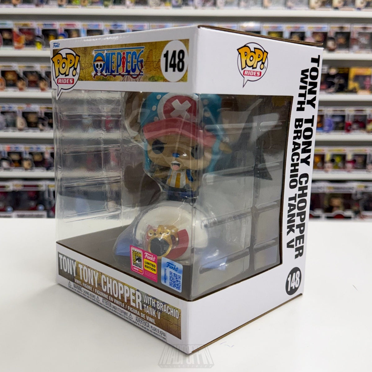 Funko Pop Anime One Piece Tony Chopper Brachio Tank V 148 SDCC 2026 OFFICIAL CON