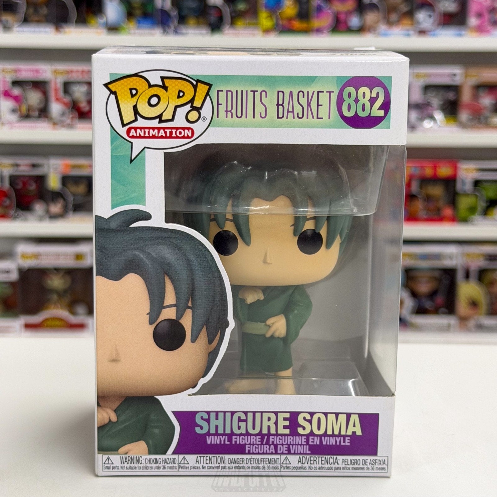 Funko Pop Anime Fruits Basket Shigure Soma 882 Supernatural Manga Vinyl Figure