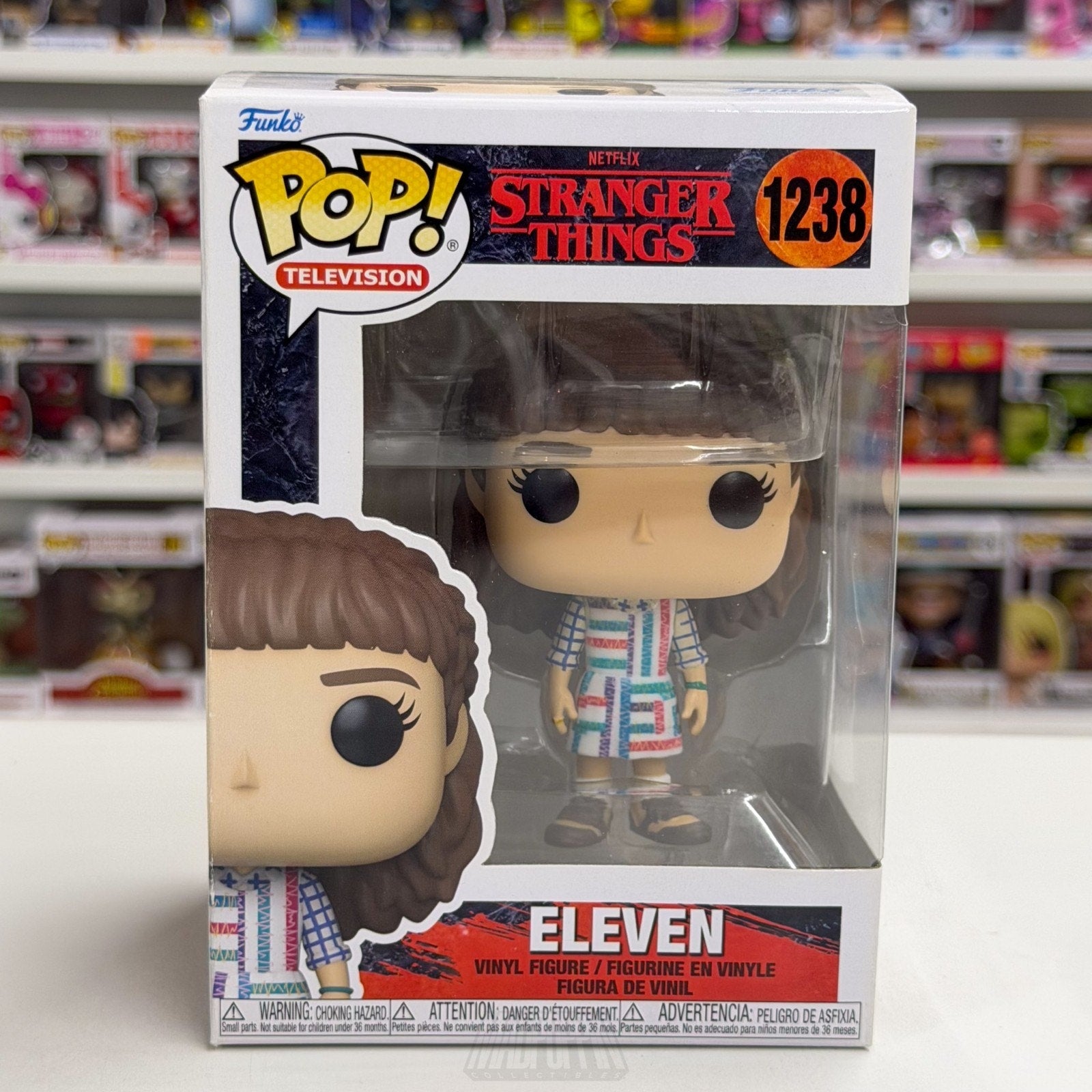 Funko Pop TV Stranger Things Eleven Roller Rink 1238 Season 4 Toy Vinyl Figure