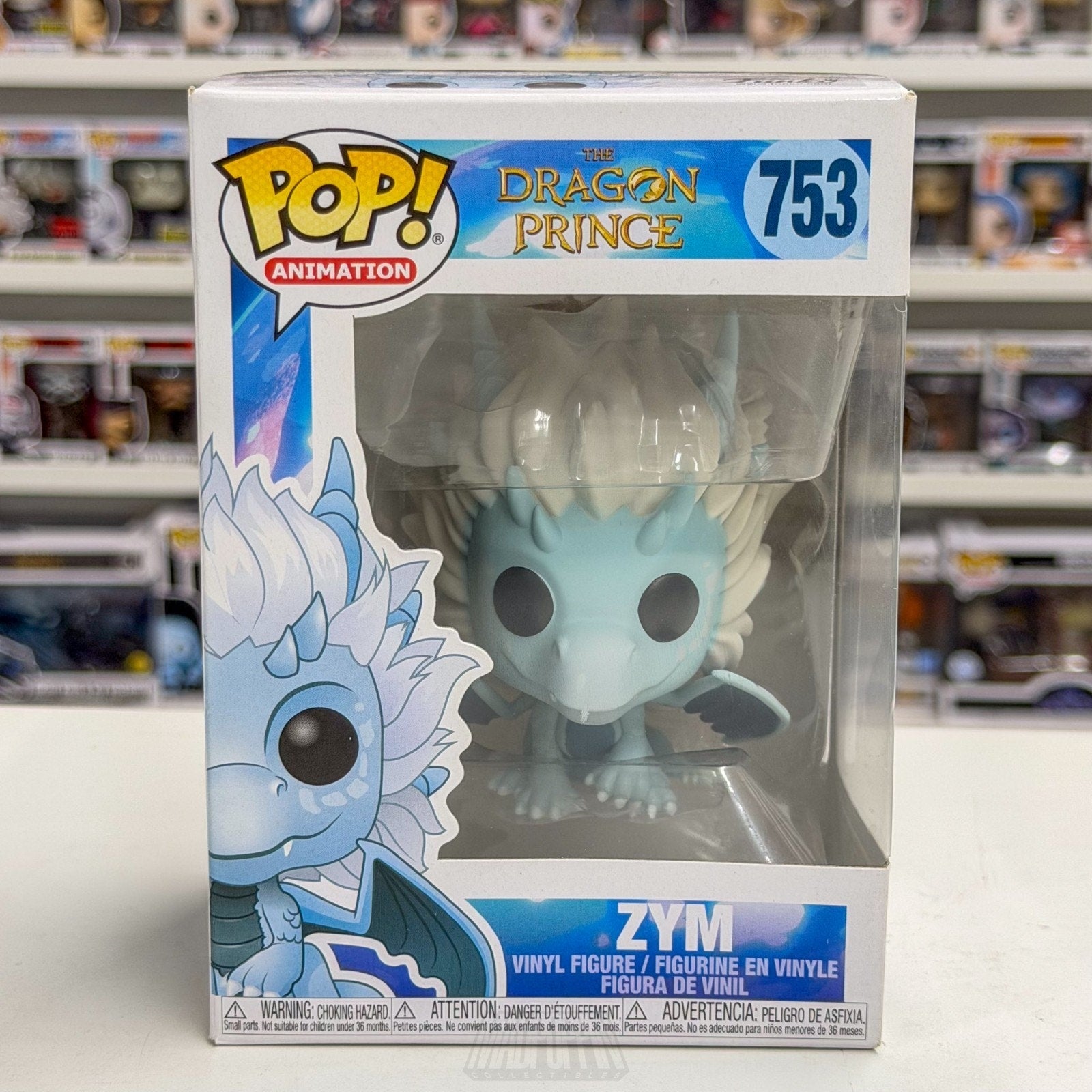 Funko Pop Animation The Dragon Prince Zym 753 Netflix Fantasy Toy Vinyl Figure