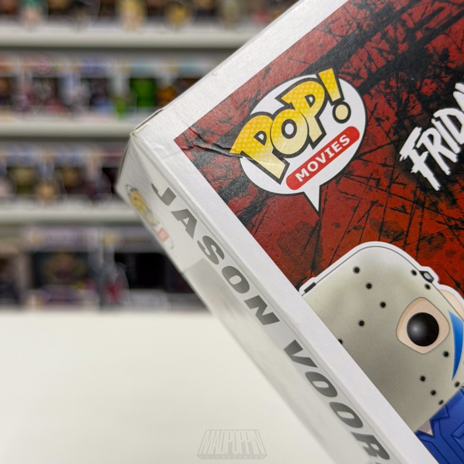 Funko Pop Movies Friday 13th Jason Voorhees Part 5 Blue Hot Topic 361 Toy Figure
