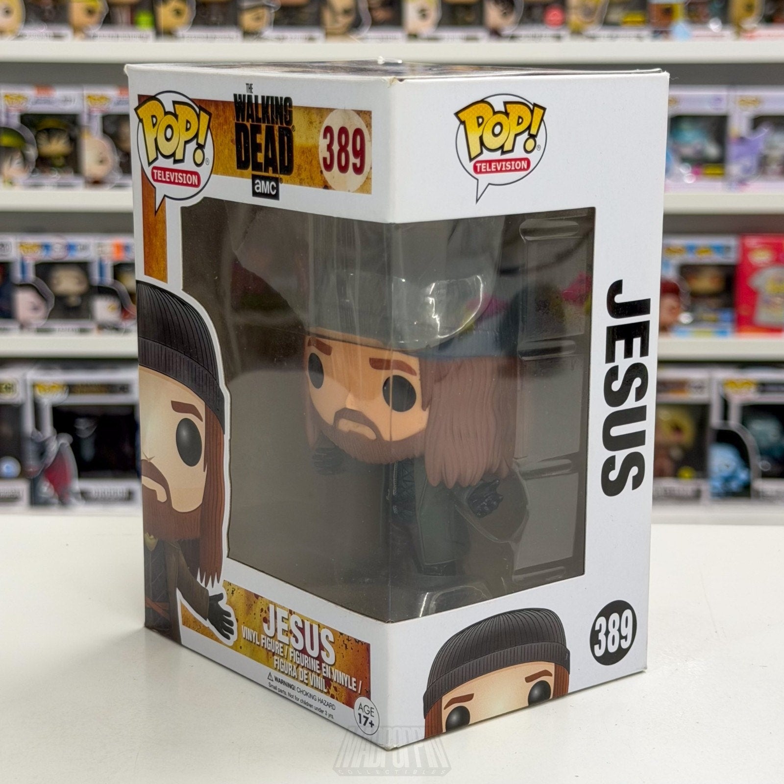 Funko Pop TV The Walking Dead Jesus 389 Zombie Horror Drama Sereis Vinyl Figure