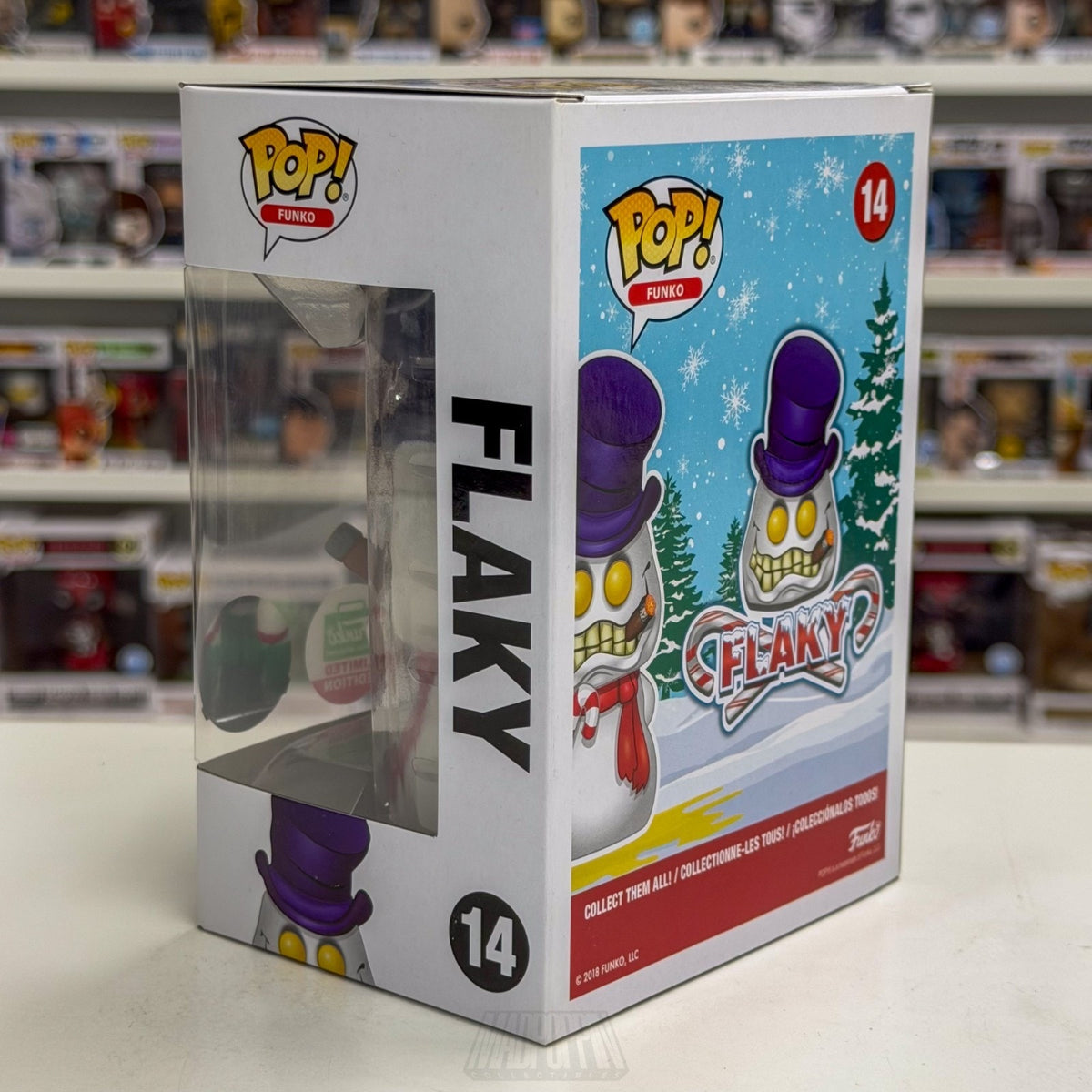 Funko Pop Fantastik Plastik Flaky 12 Days of Christmas 14 Snowman Vinyl Figure