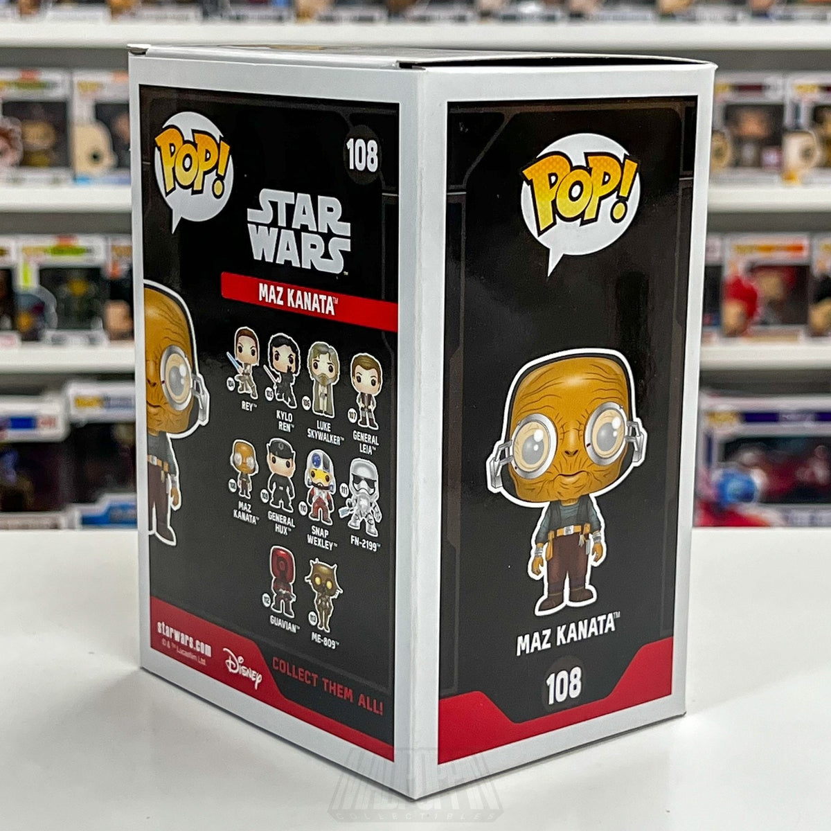 Funko Pop Star Wars Episode VII Force Awakens Maz Kanata 108 Toy Vinyl Figure