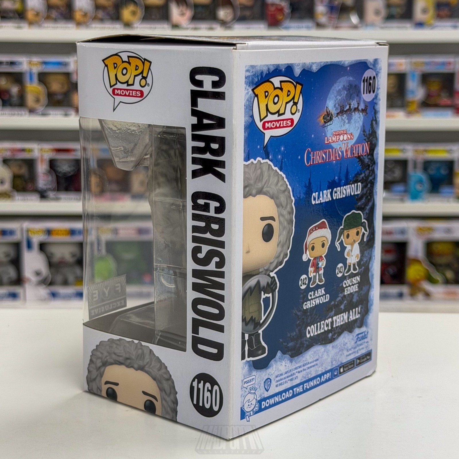 Funko Pop National Lampoons Christmas Vacation Clark Griswold FYE 1160 Figure
