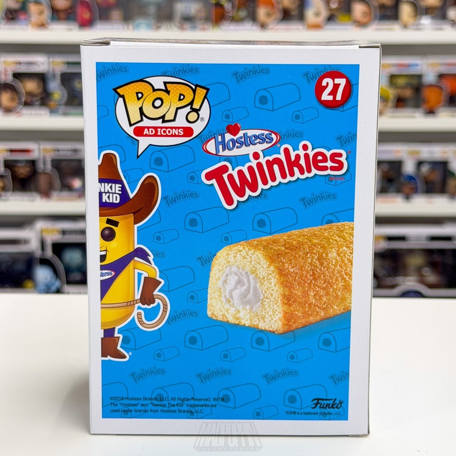 Funko Pop Ad Icons Hostess Twinkie the Kid 27 Mascot Vaulted Rare Vinyl Figure