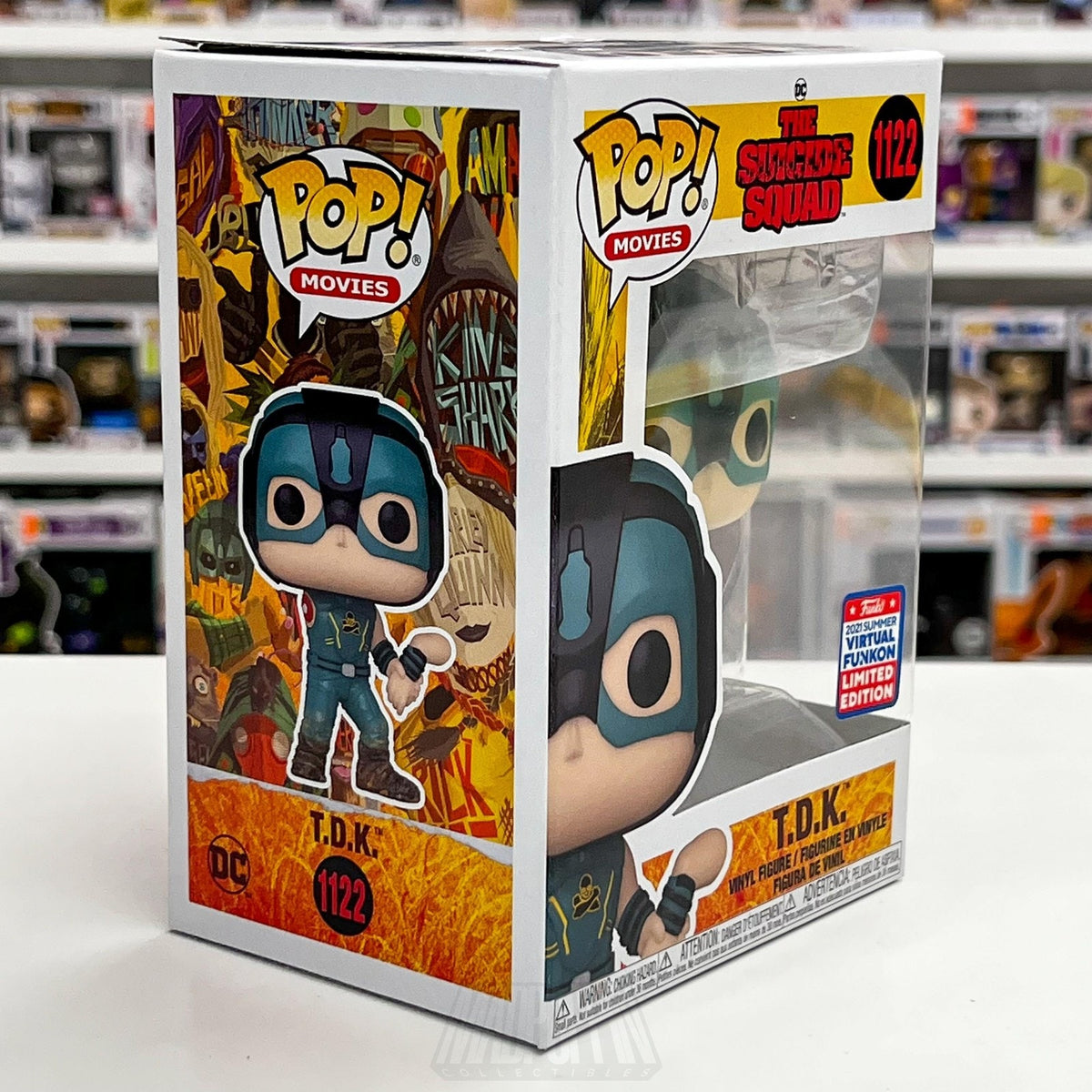 Funko Pop The Suicide Squad T.D.K. #1122 Vinyl Figure 2021 Summer Funkon LE