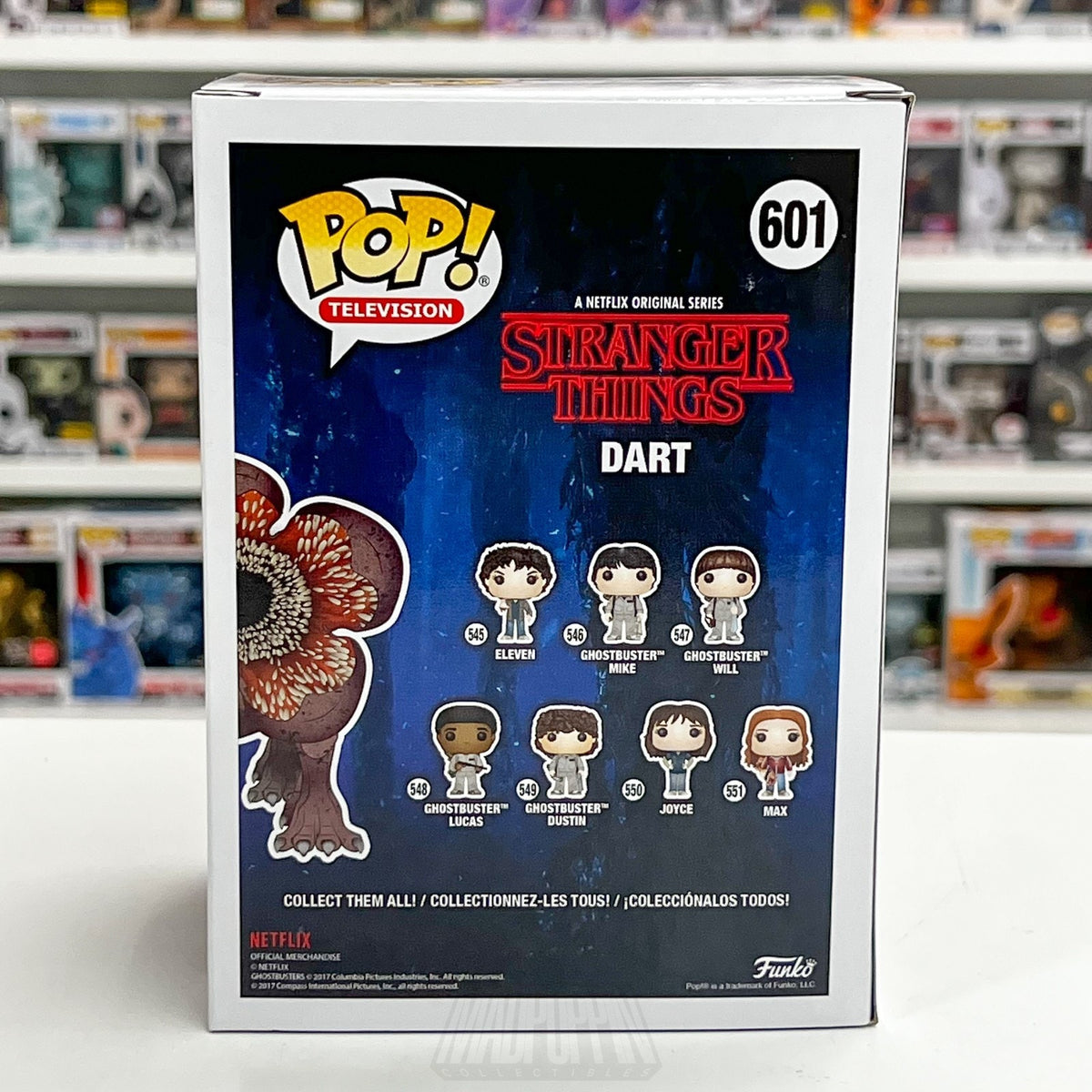 Funko Pop TV Stranger Things Dart 601 Demo Dog Demogorgon Netflix Vinyl Figure