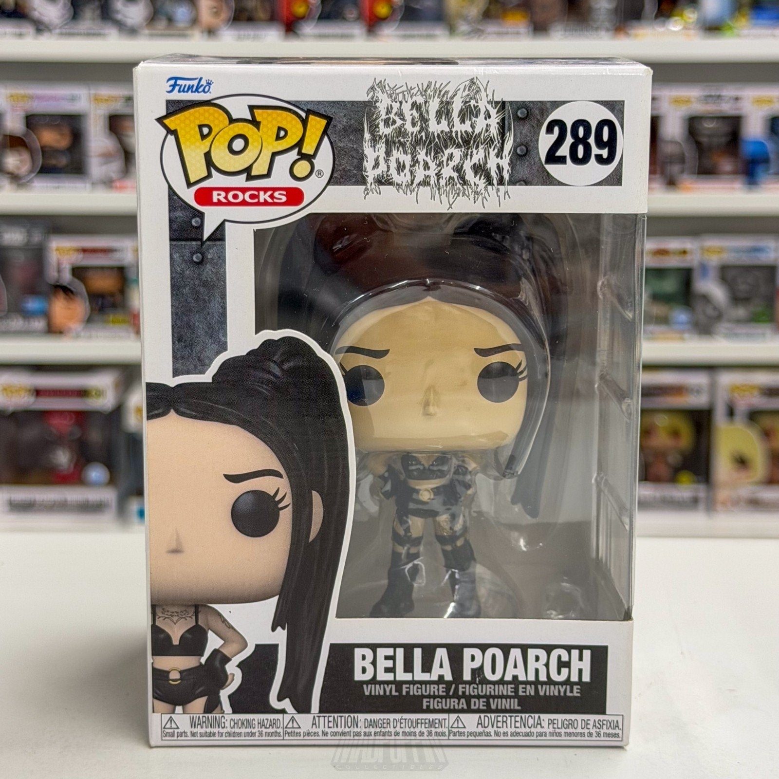 Funko Pop Rocks Bella Poarch 289 Filippino Social Media TikTok Toy Vinyl Figure