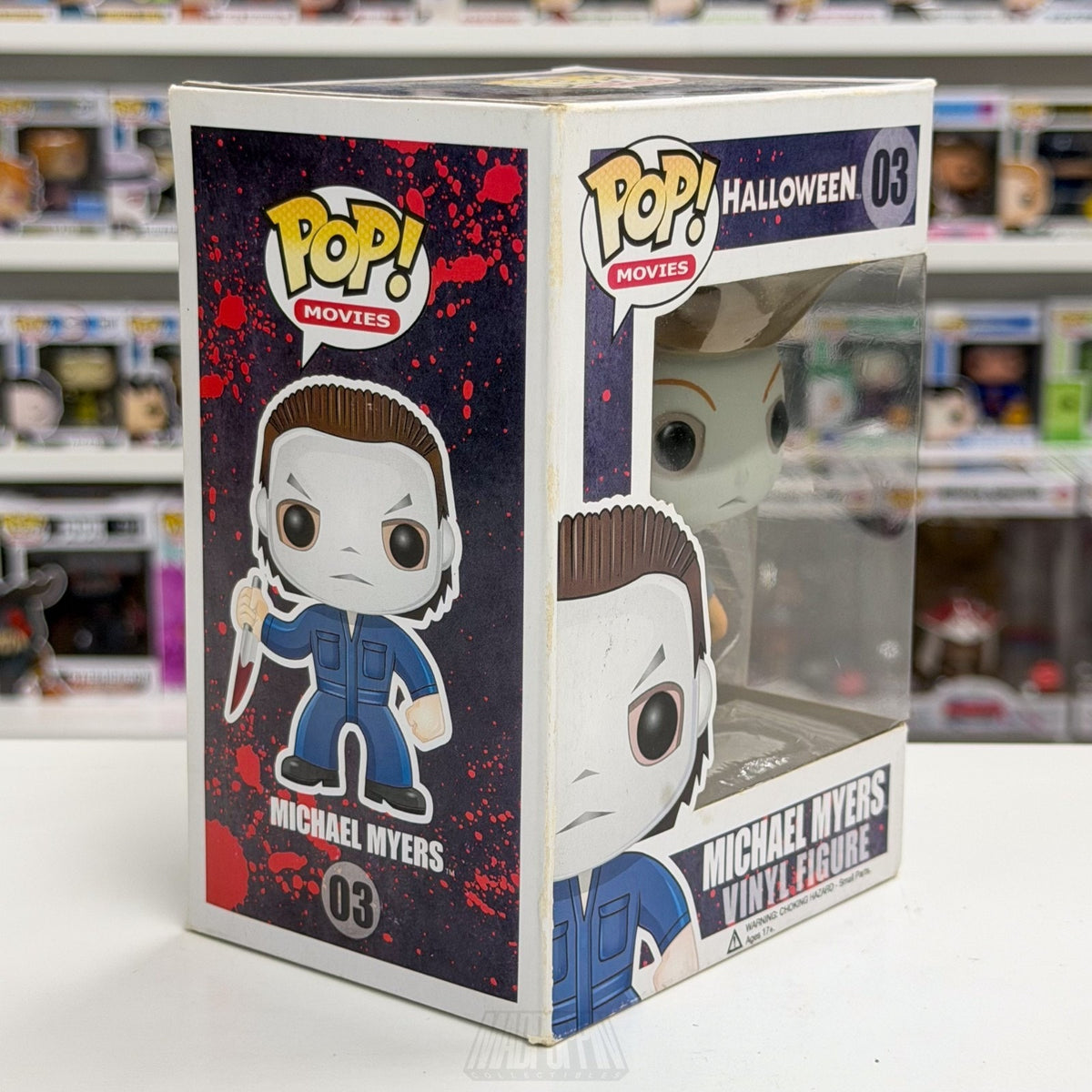 Funko Pop Movies Halloween Michael Myers Original Large Font 03 Horror Figure
