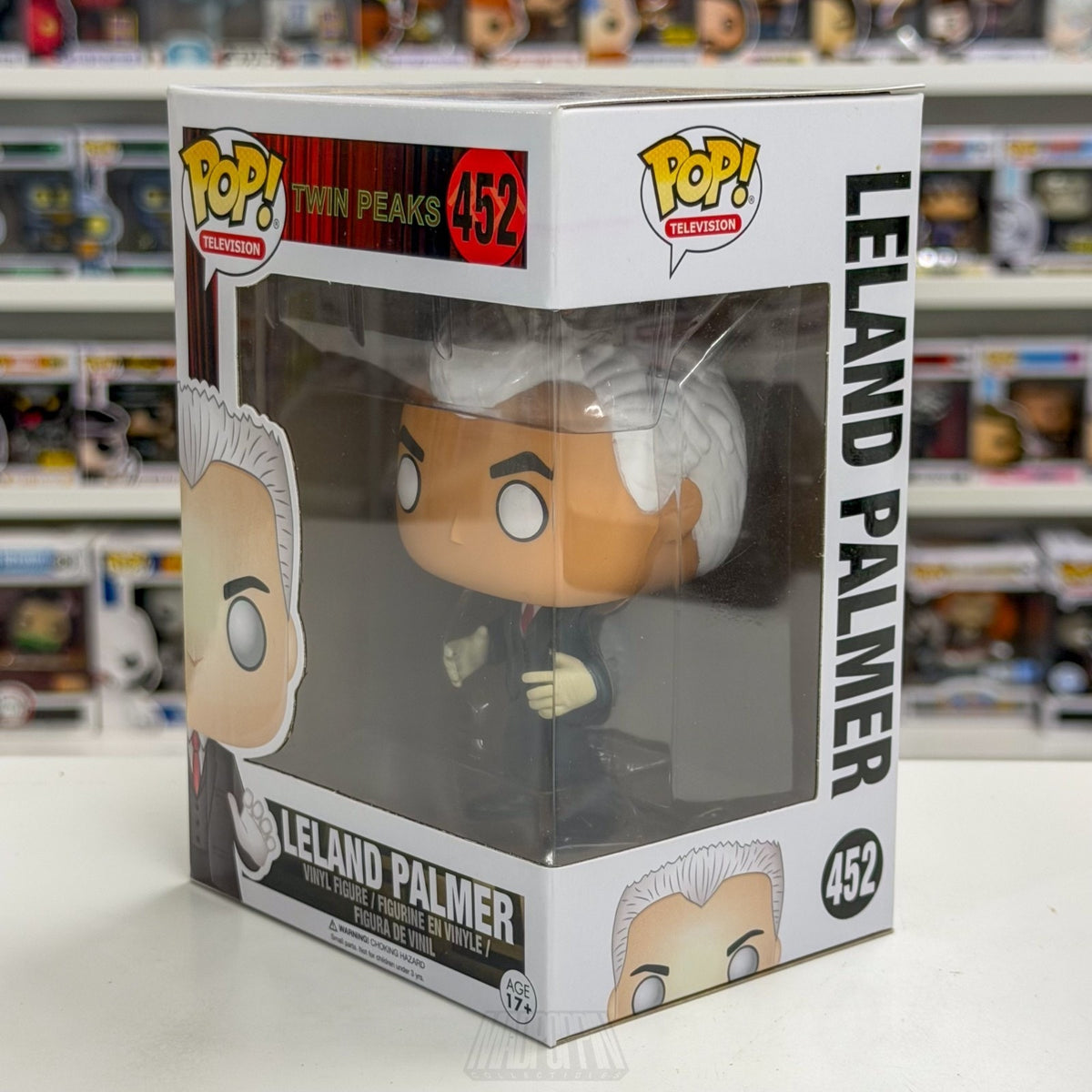 Funko Pop TV Twin Peaks Leland Palmer 452 Vaulted Rare Mystery Horror Toy Figure
