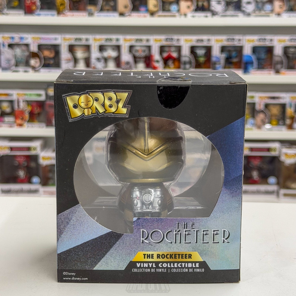Funko Dorbz Disney The Rocketeer 405 Superhero Howard Hughes Toy Vinyl Figure