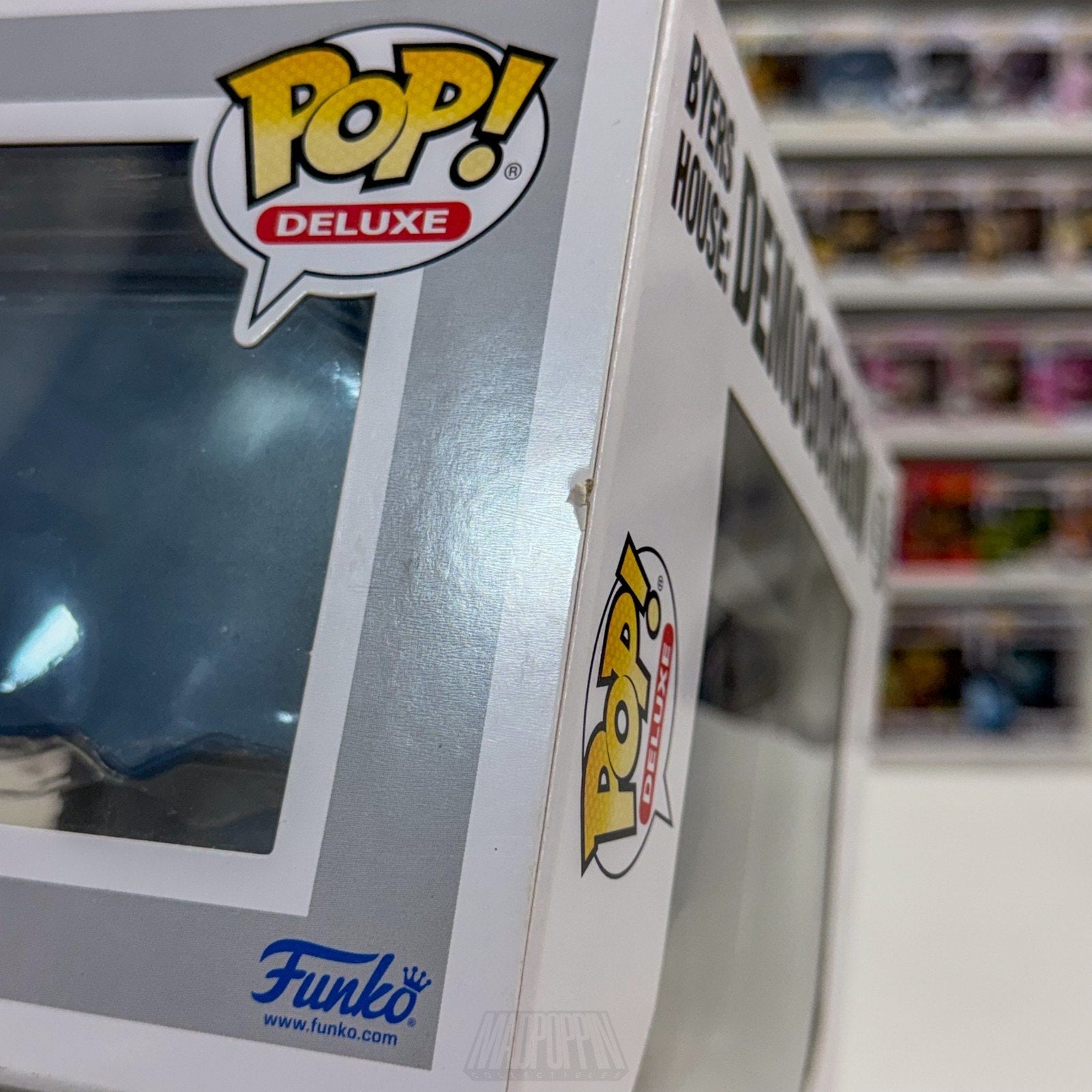 Funko Pop TV Deluxe Stranger Things Byers House Demogorgon Amazon 1186 Figure