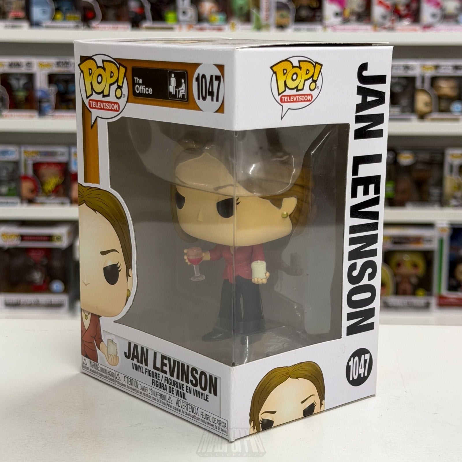 Funko Pop TV The Office Jan Levinson 1047 Vice President Dunder Mifflin Figure