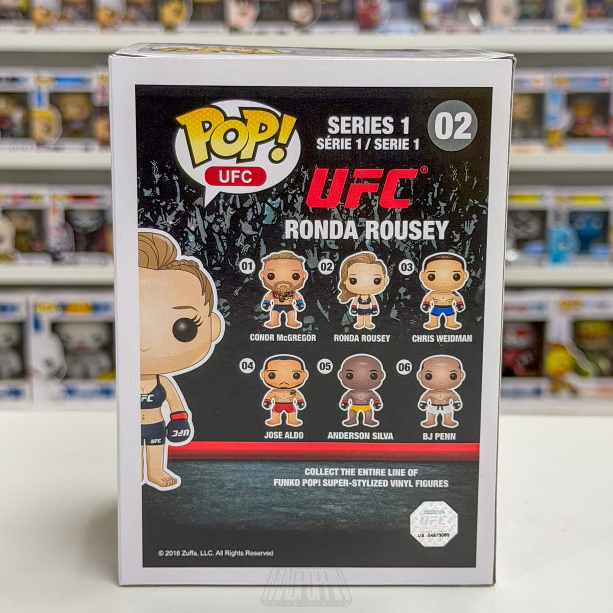 Funko Pop UFC Ronda Rousey 02 Vaulted MMA Female Fighter Champ Toy Vinyl Figure
