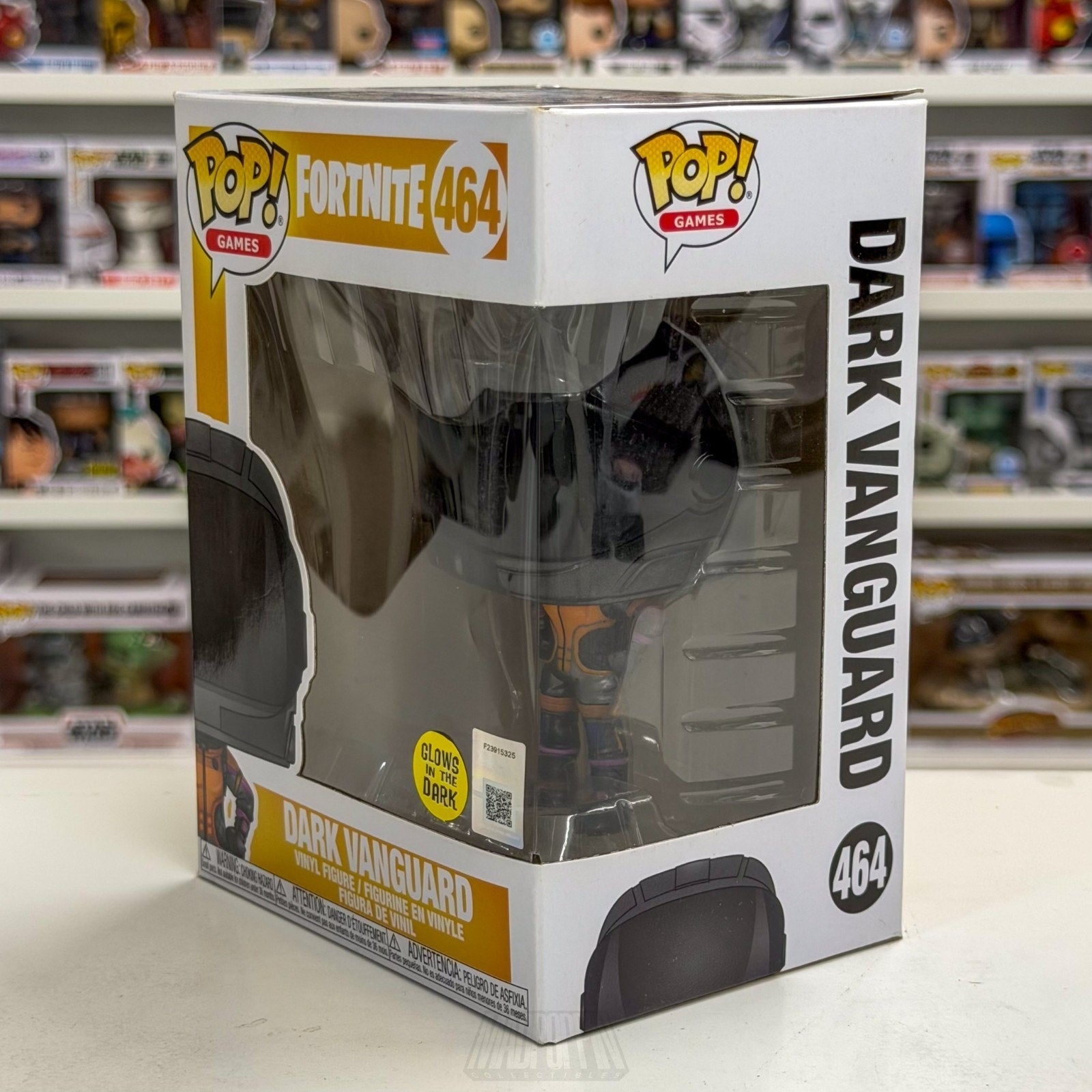 Funko Pop Games Fortnite Dark Vanguard Glow 464 Survival Battle Royale Figure