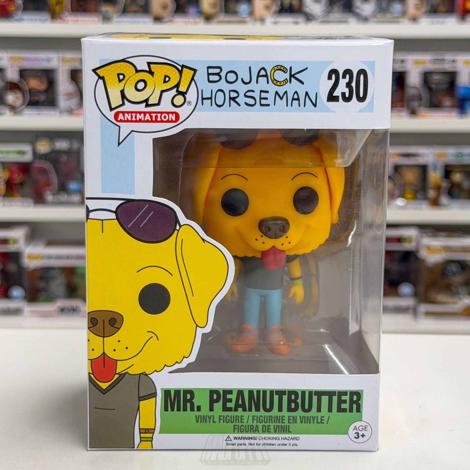 Funko Pop Animation Bojack Horseman Mr Peanutbutter 230 Netflix Toy Vinyl Figure