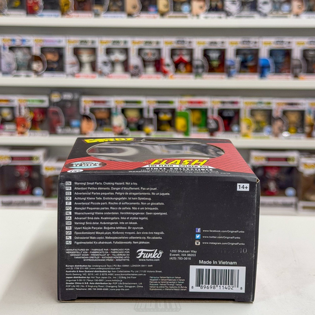 Funko Dorbz DC Super Heroes Flash Golden Age Specialty Series 182 Vinyl Figure
